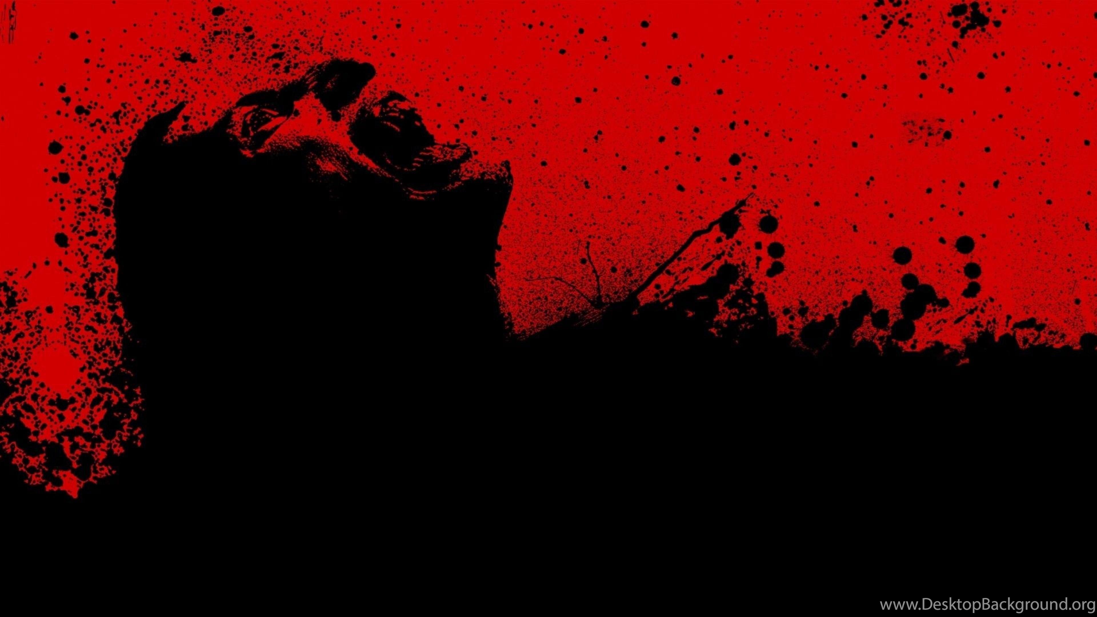 3840x2160 Dark Blood Wallpaper
