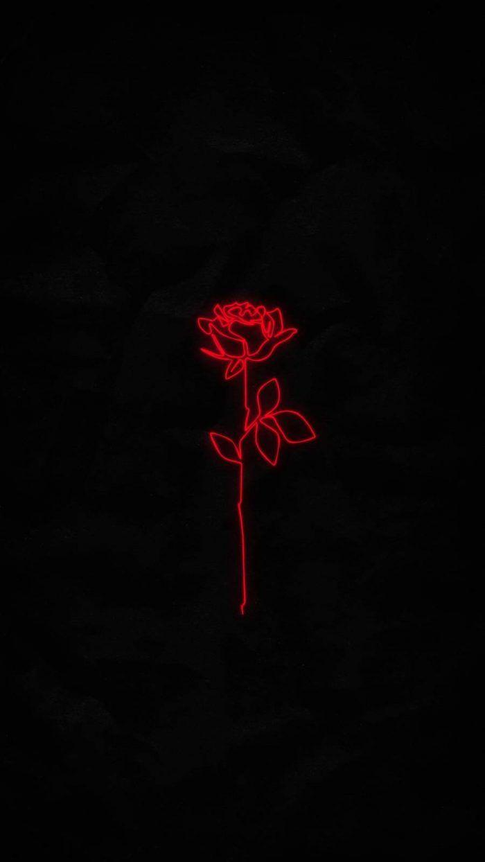 700x1244 Dont Touch iPhone Wallpaper ( /hayatikdrgl) Wallpaper : iPh. Red and black wallpaper, Red roses wallpaper, Wallpaper iphone neon