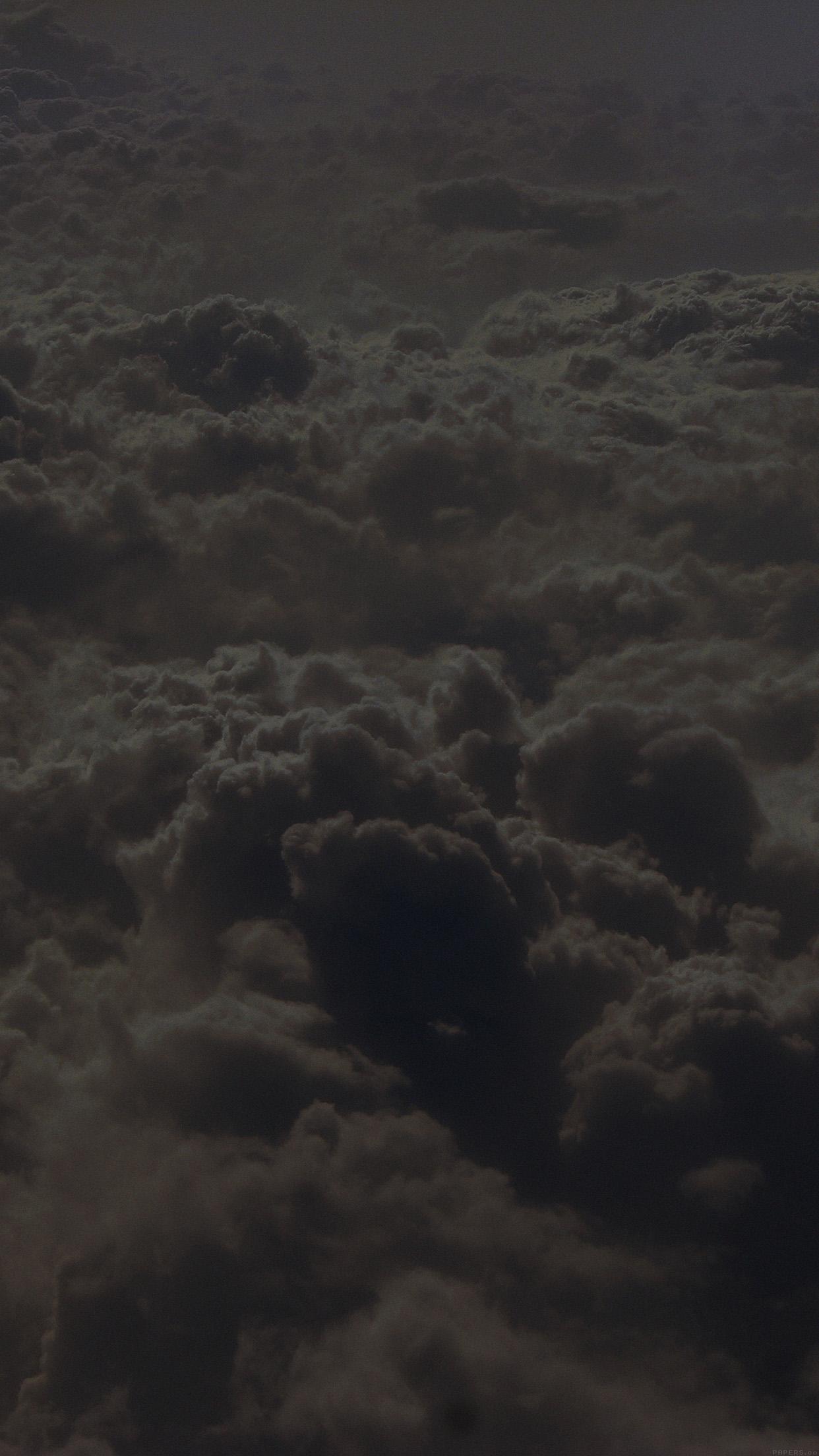 1242x2208 Phone Dark Clouds Wallpaper