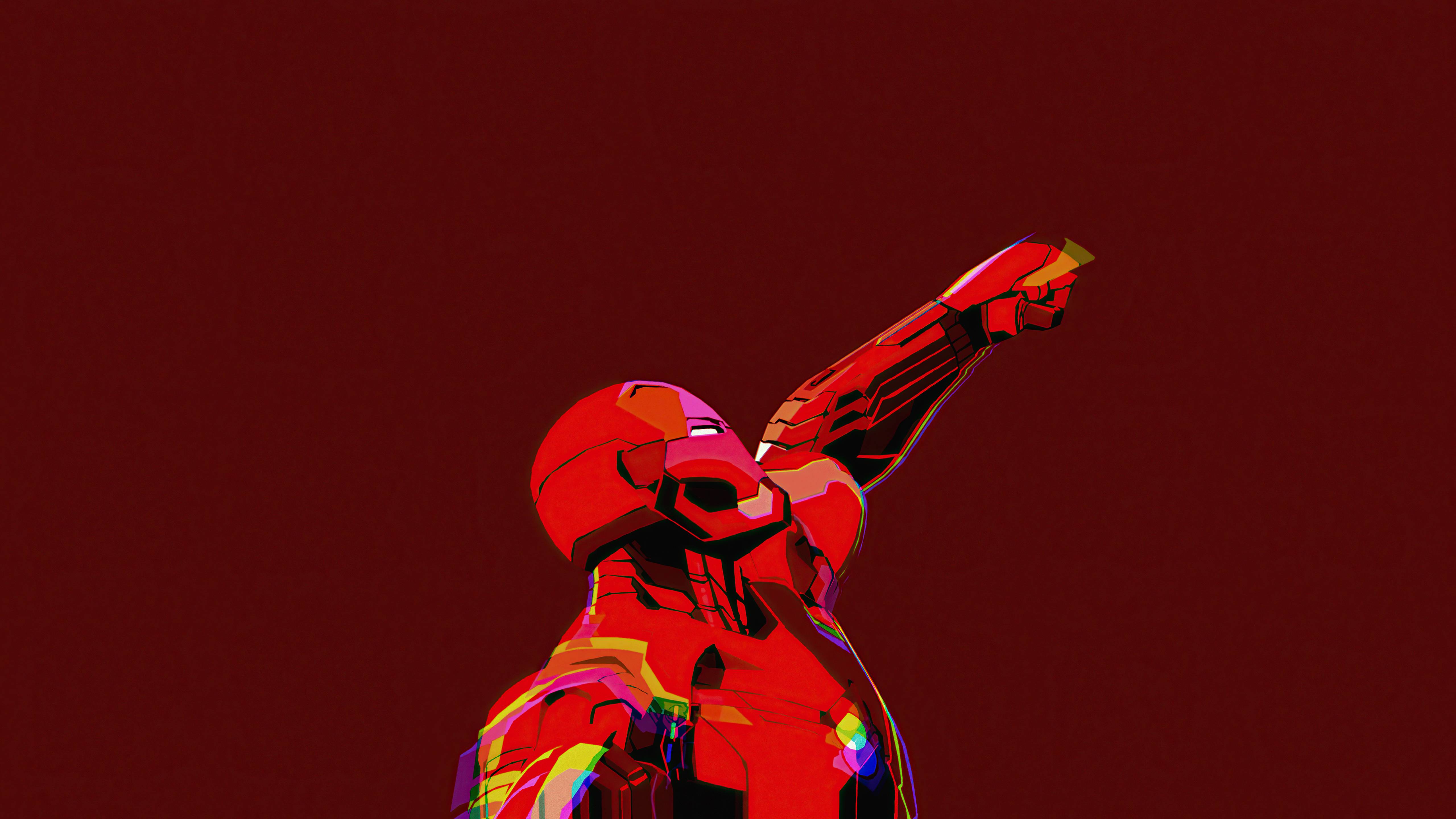 5120x2880 Iron Man Minimal Art 4k, HD Superheroes, 4k Wallpaper, Image, Background, Photo and Picture