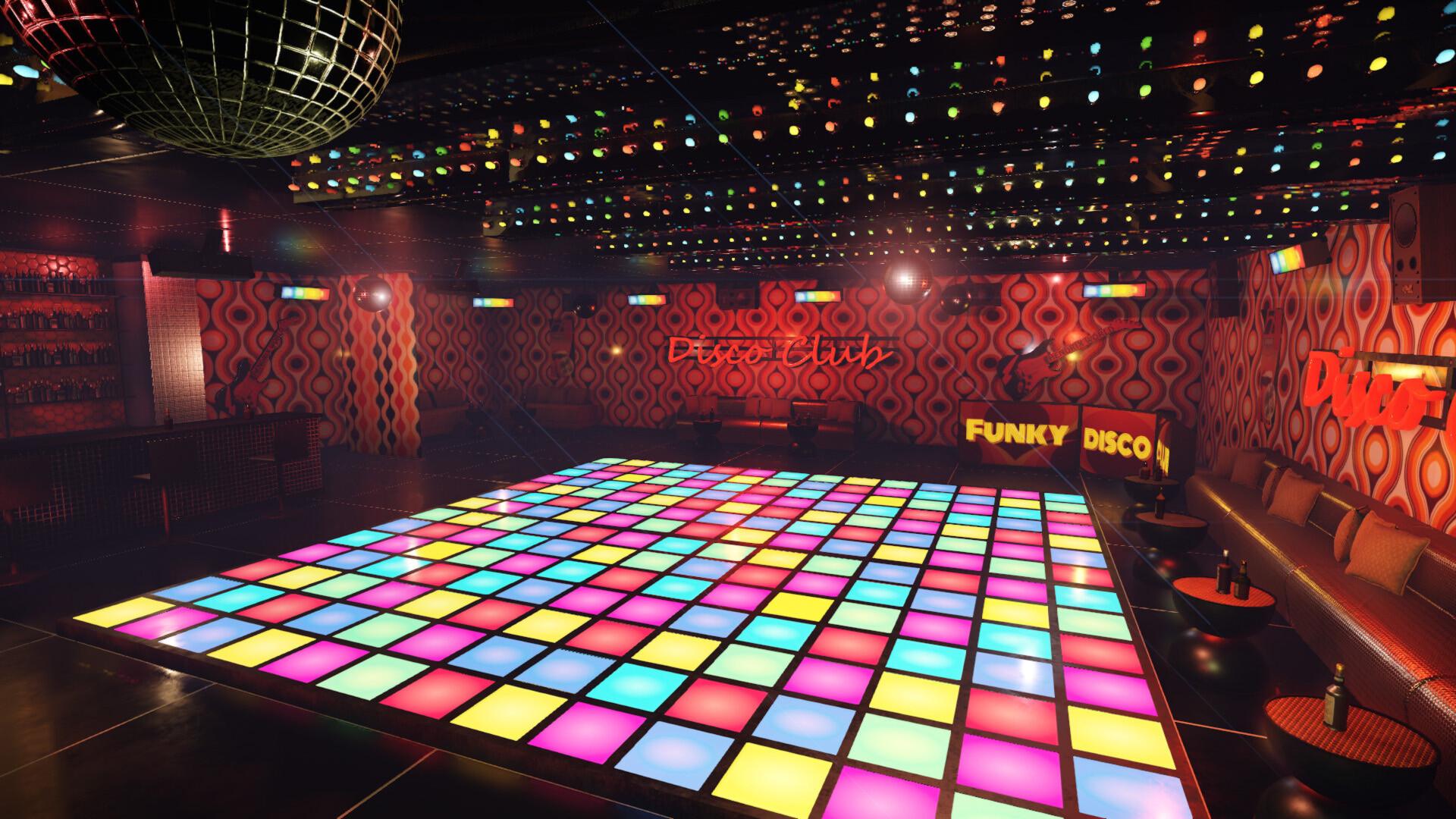 1920x1080 Low Poly 70s Disco Pack