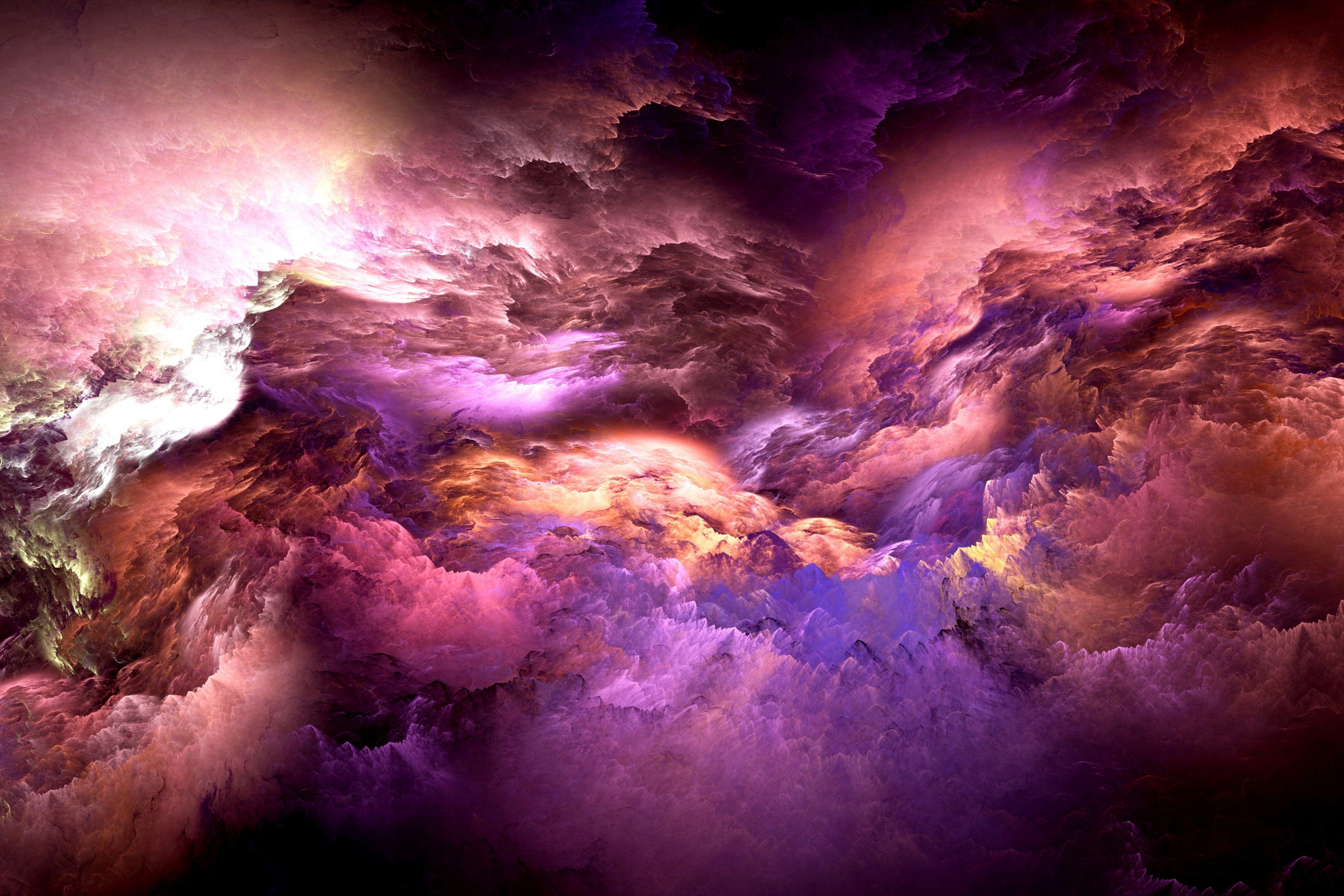 6000x4000 Psychedelic Cloud Wallpaper