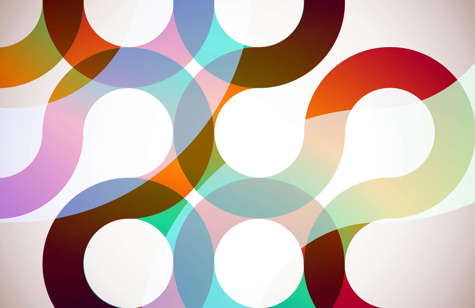 1650x1070 70's Retro Swirl Wallpaper Mural
