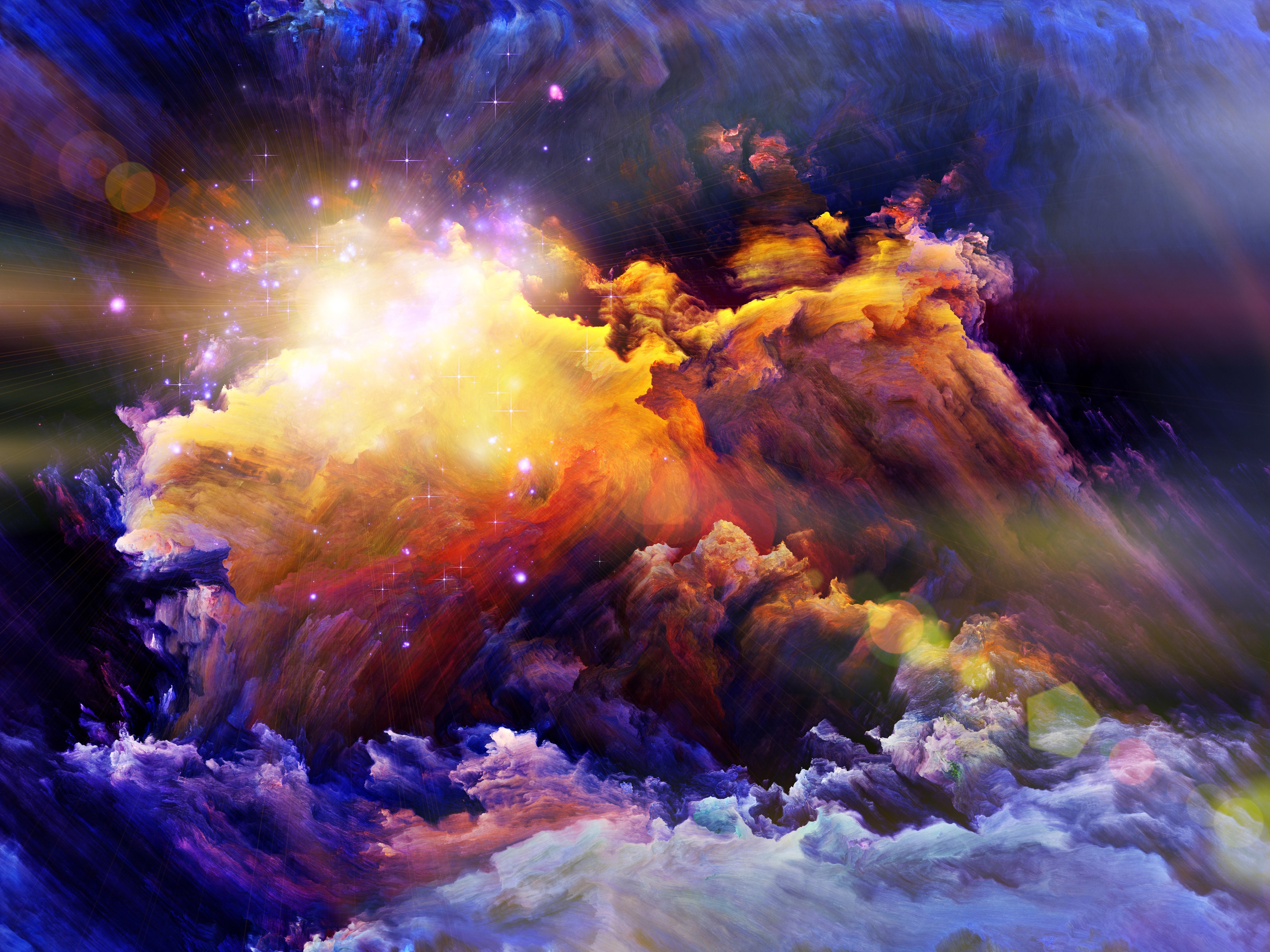 7000x5248 Abstract Cloud Colorful Wallpaper:7000x5248