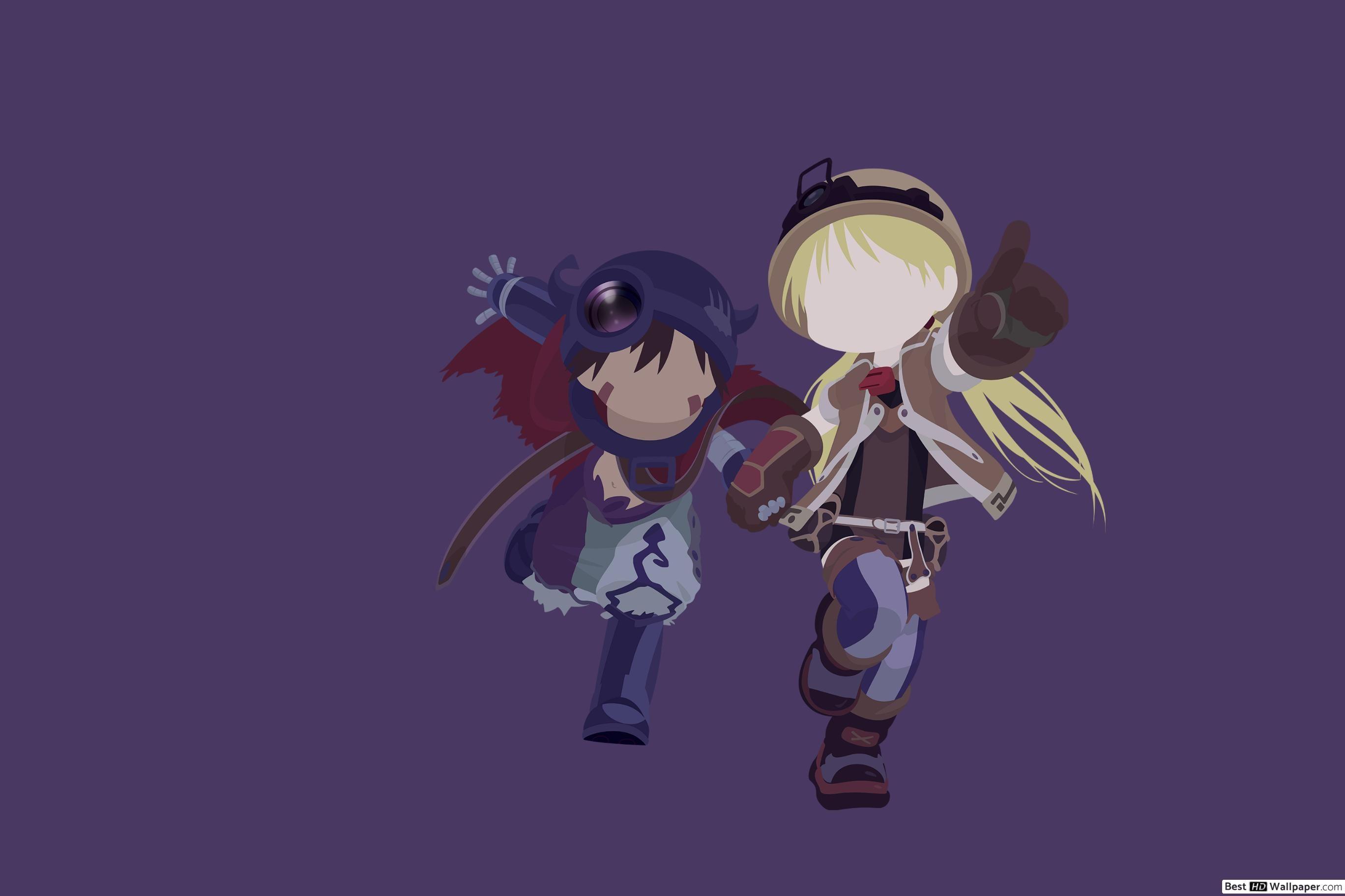 2736x1824 Reg and Riko of made in abyss HD wallpaper download