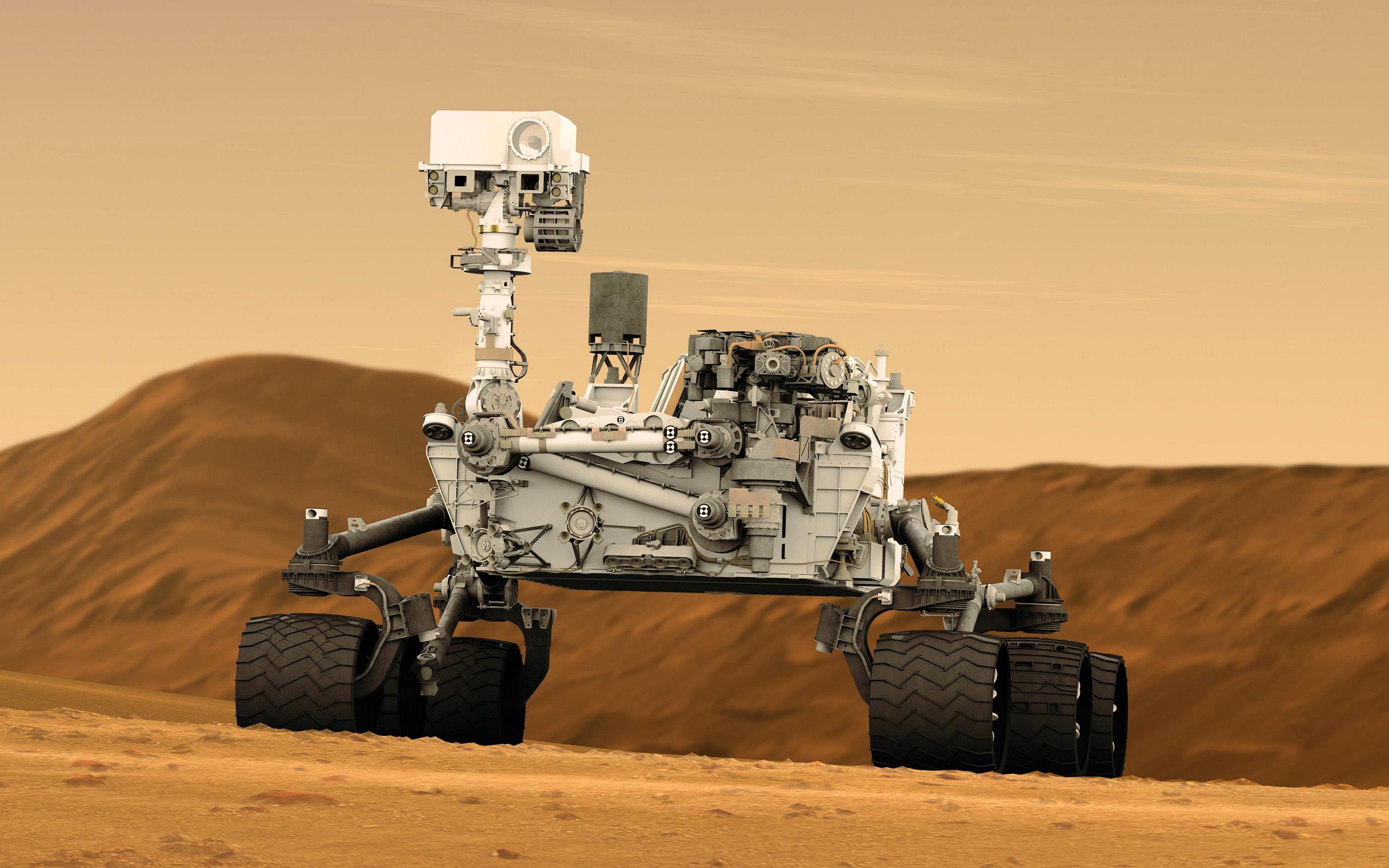 2560x1600 Mars Rover Wallpaper