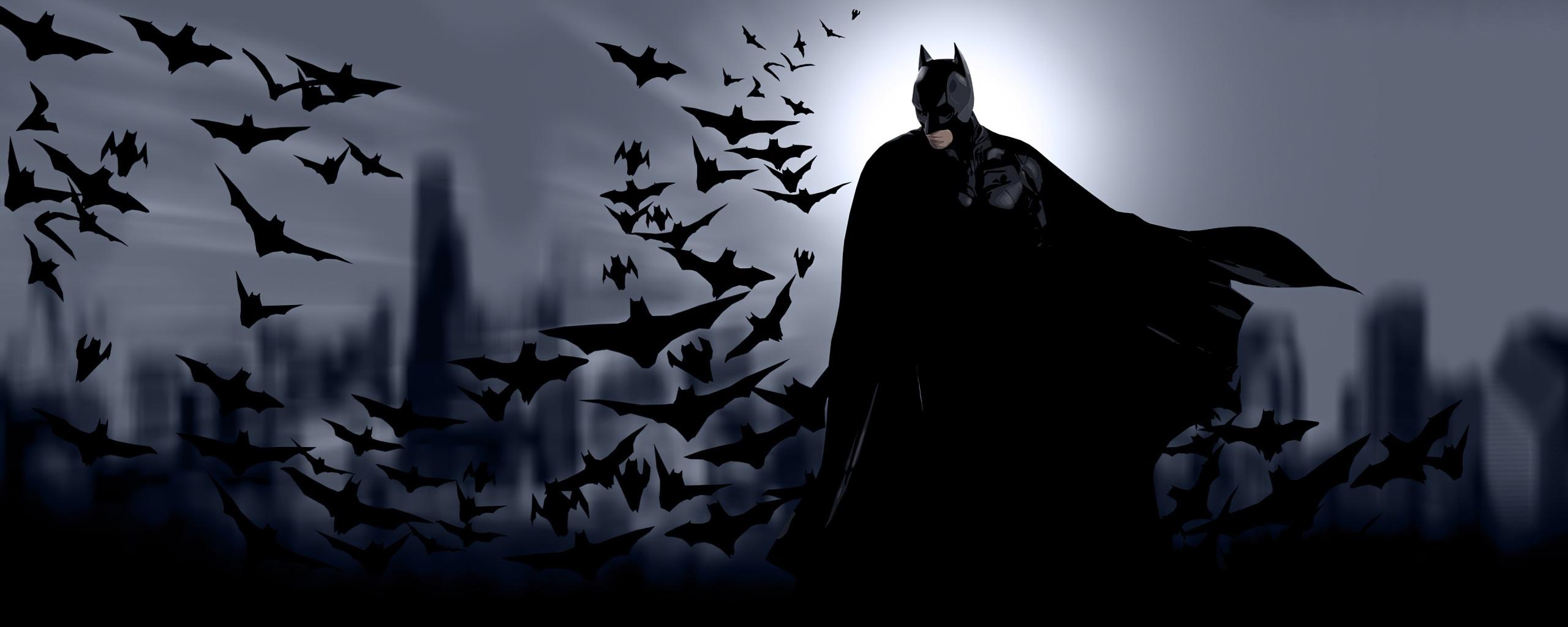 2560x1024 Wallpaper 4k Batman Dark Art Wallpaper