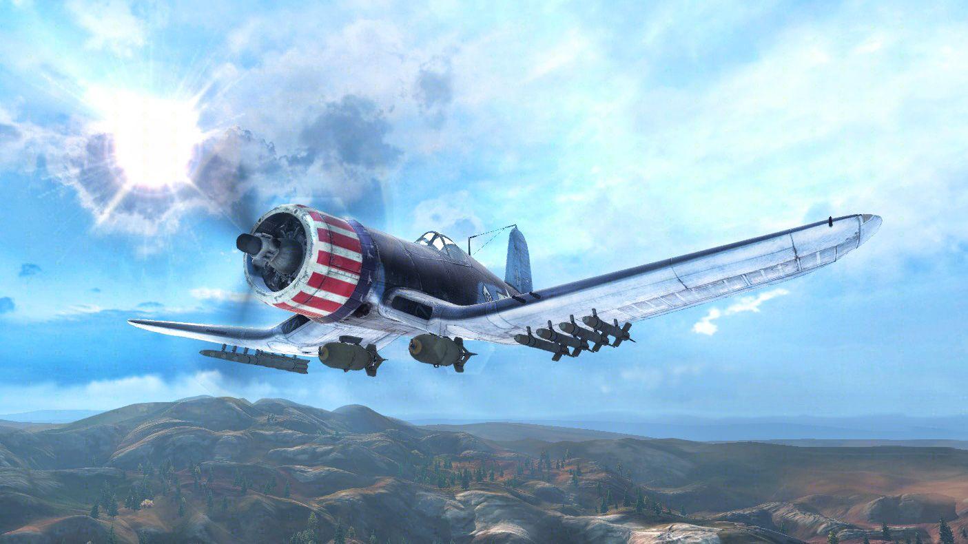 1405x790 Vought F4U Corsair Wallpaper and Background Image