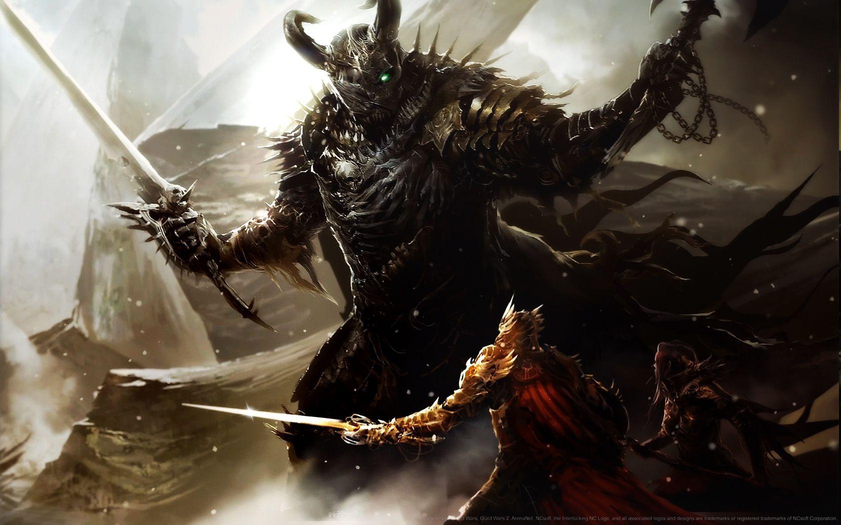 1680x1050 Shadow Paladin Wallpaper. Guild wars, Guild wars Best gaming wallpaper
