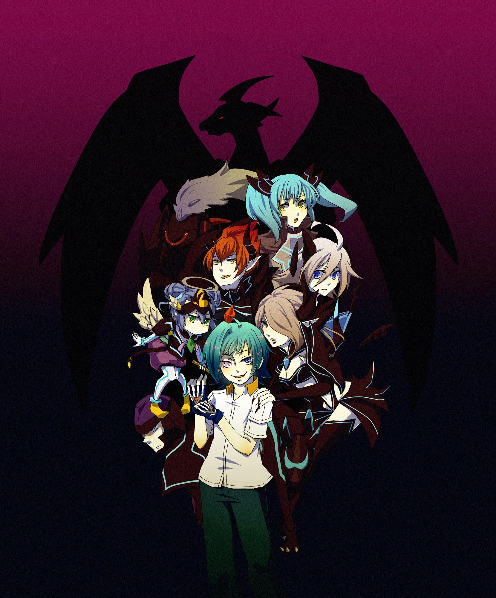 1660x2000 Skull Witch Nemain Paladin Anime Image Board