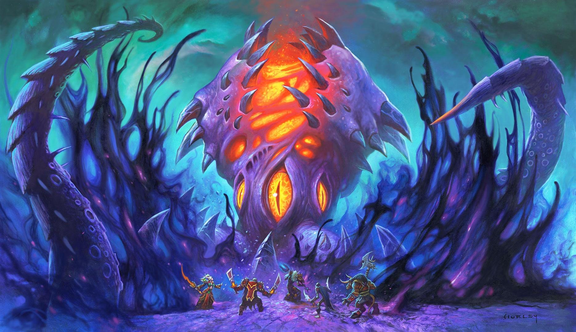 1870x1080 Artist Spotlight: Warlords, Murlocs, and Old Gods by Blizzard Artist Alex Horley