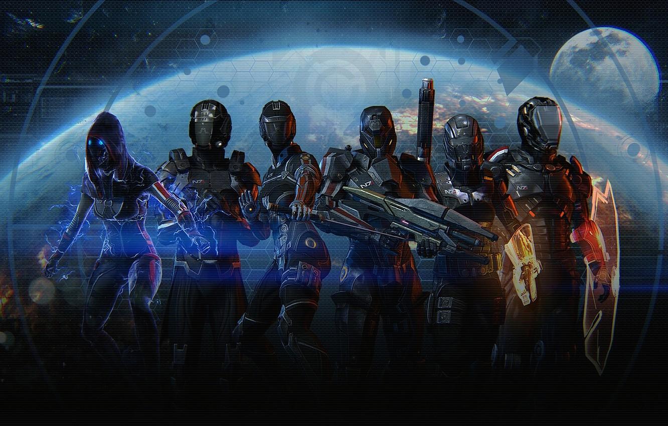 1332x850 Wallpaper Shadow, Earth, Paladin, Killer, Mass effect, Fury, Destroyer, Slayer image for desktop, section игры