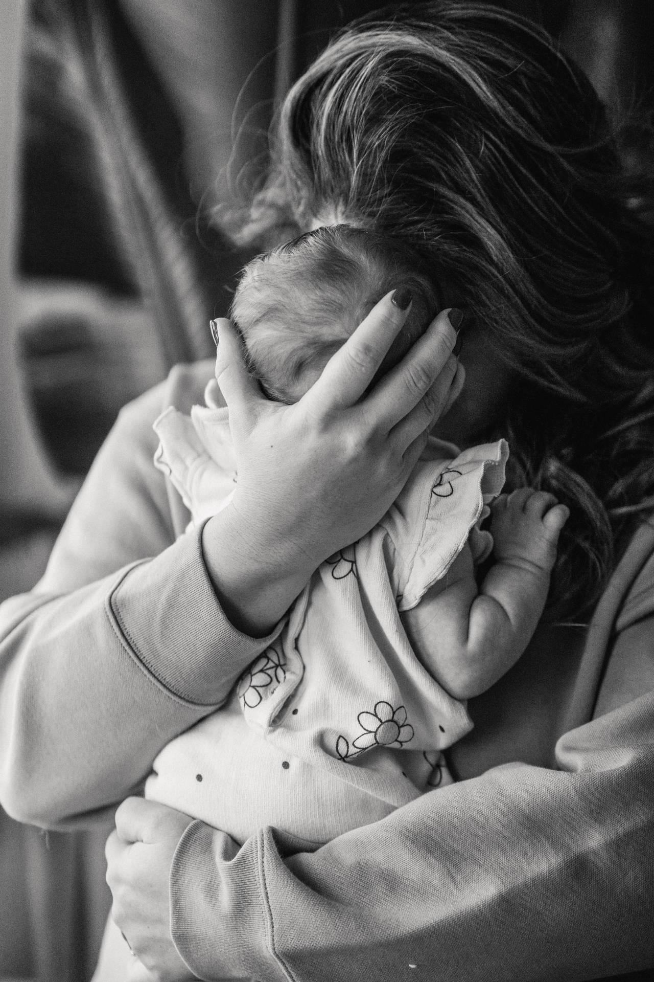 1280x1920 Download Newborn Baby Girl Mother Wallpaper