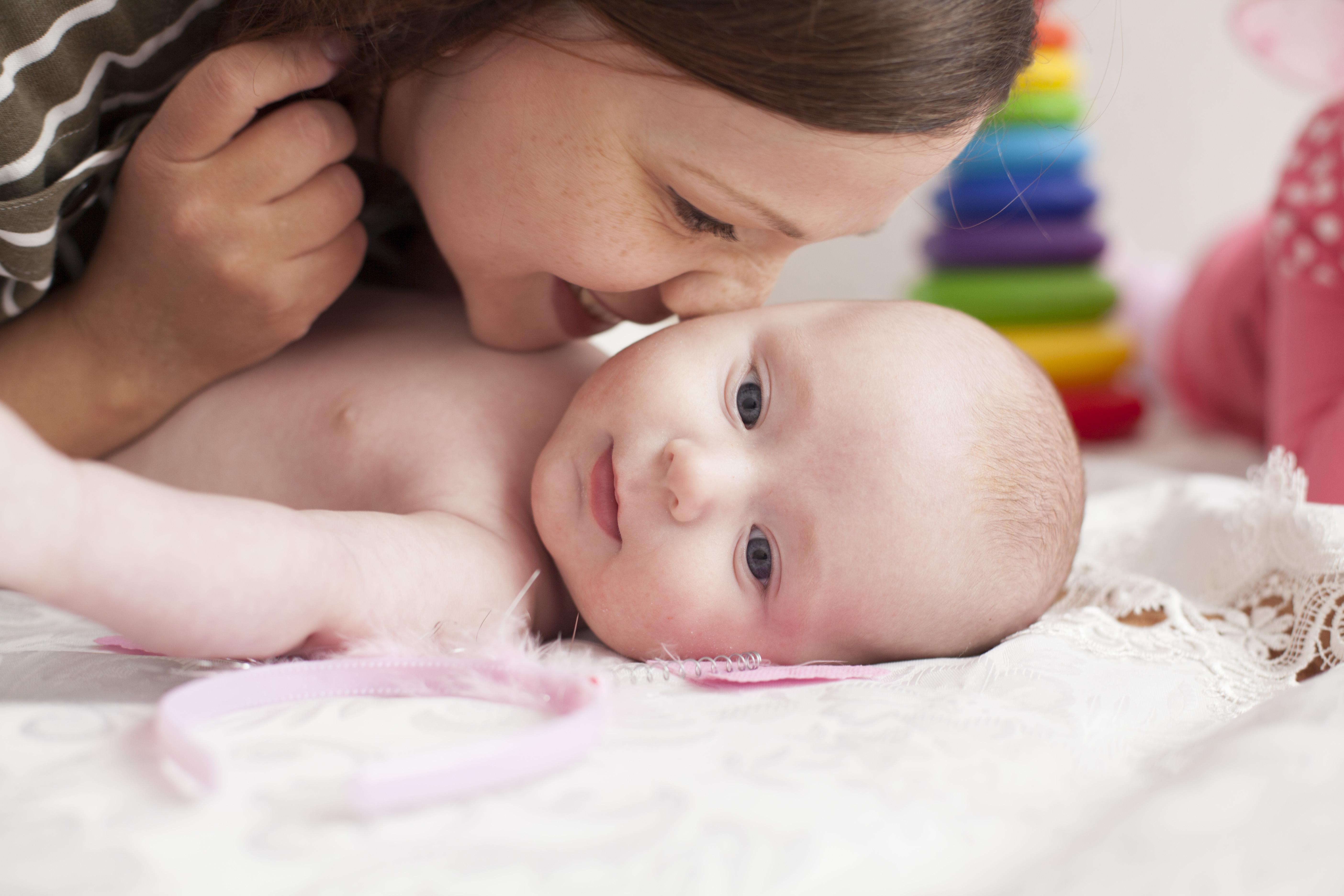 5616x3744 Mother Kissing Her Baby · Free