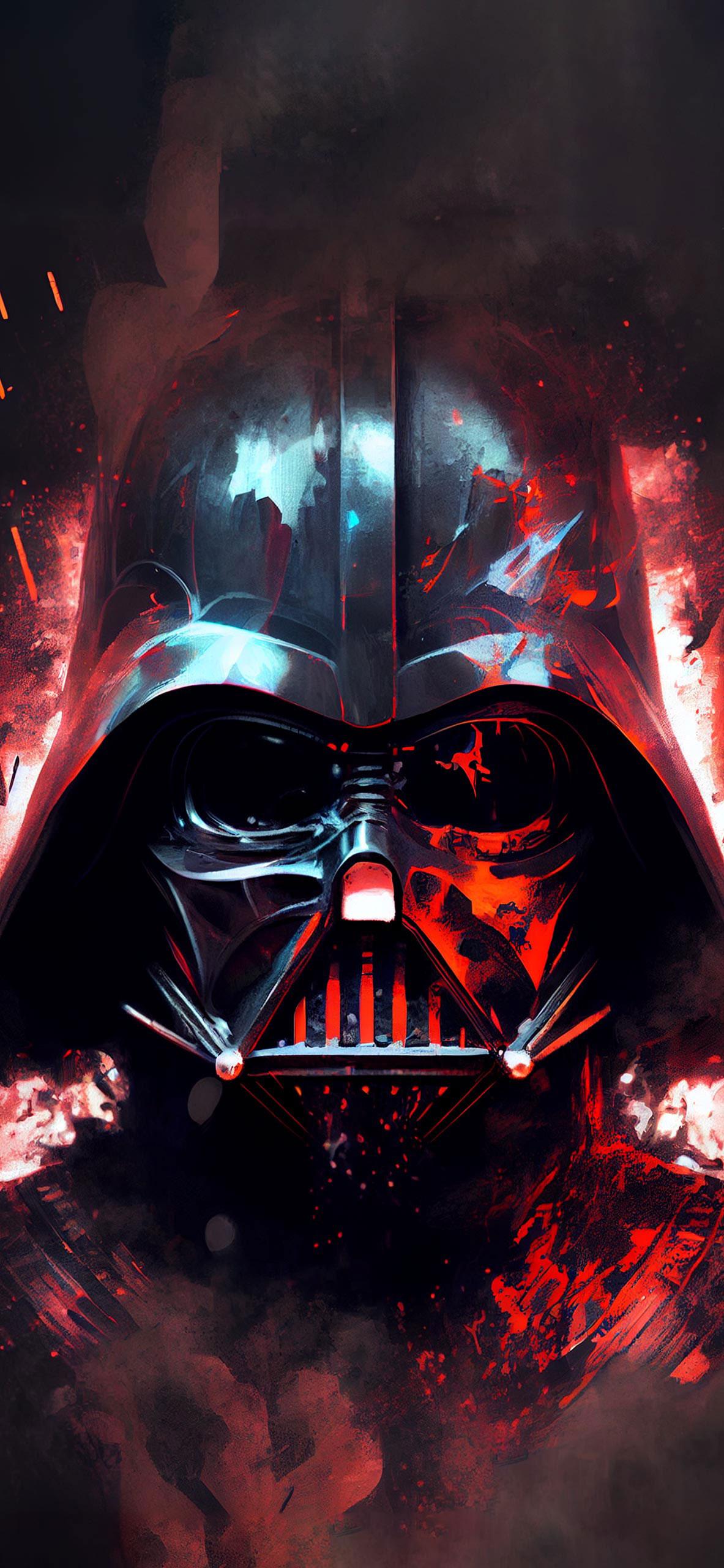1183x2560 Darth Vader Art Wallpaper