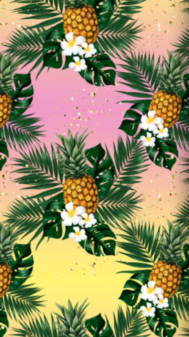 736x1308 Piña tropical. Pineapple art, Pineapple wallpaper, Wallpaper