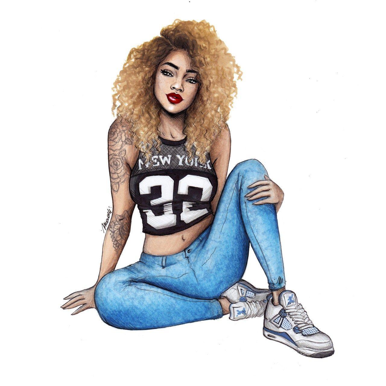 Dope Drawings Of Girls