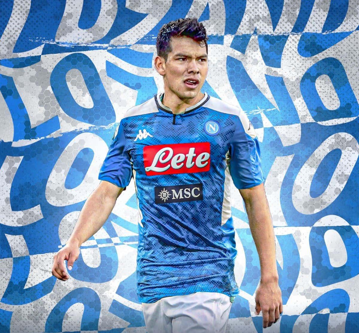 1200x1113 Download Chucky Lozano In Blue Wallpaper