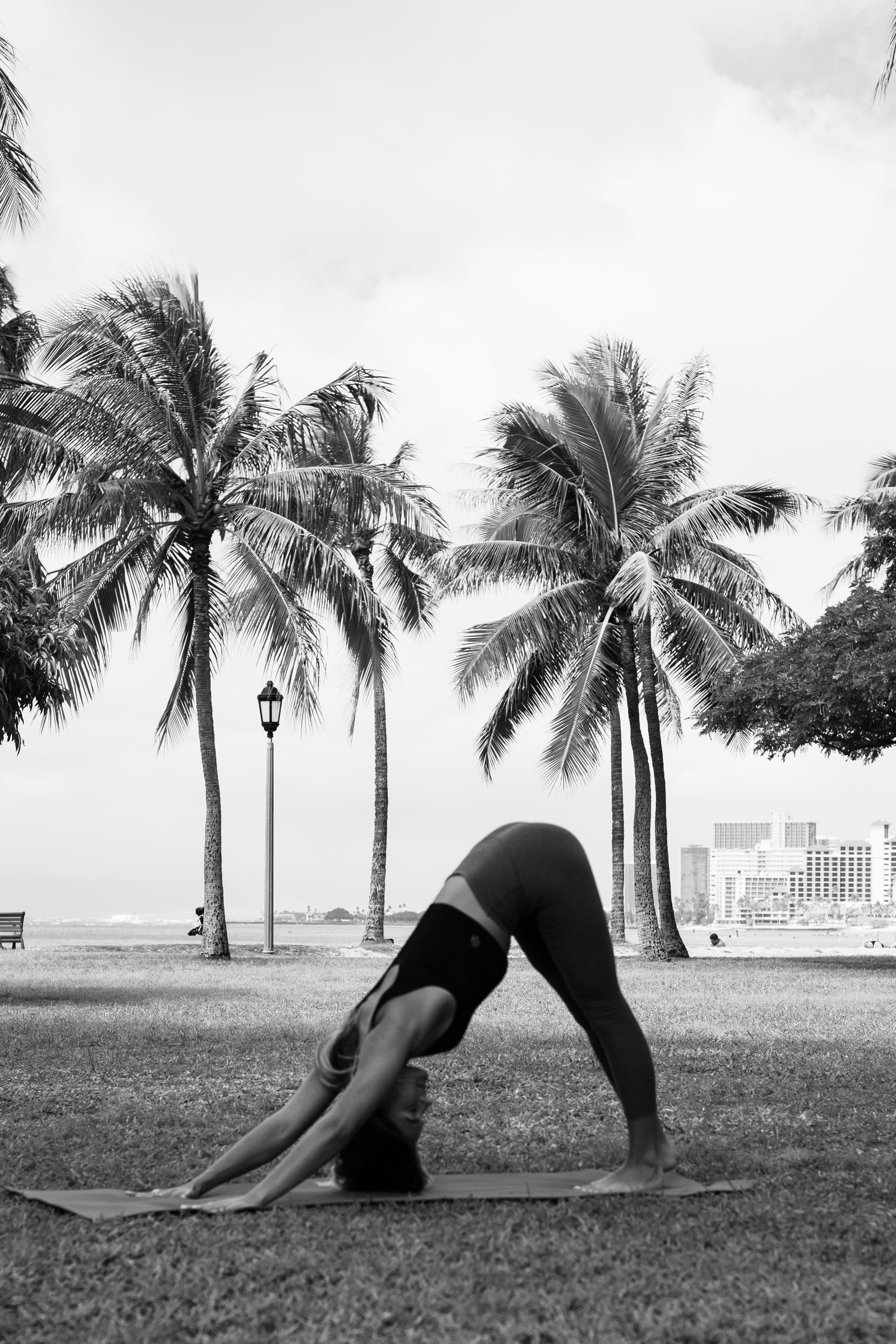 2048x3072 Fitness Wallpaper: Black And White Yoga Gym Wallpaper For Your Phone That Will Motivate You To Work Out. Fitness Photo 23
