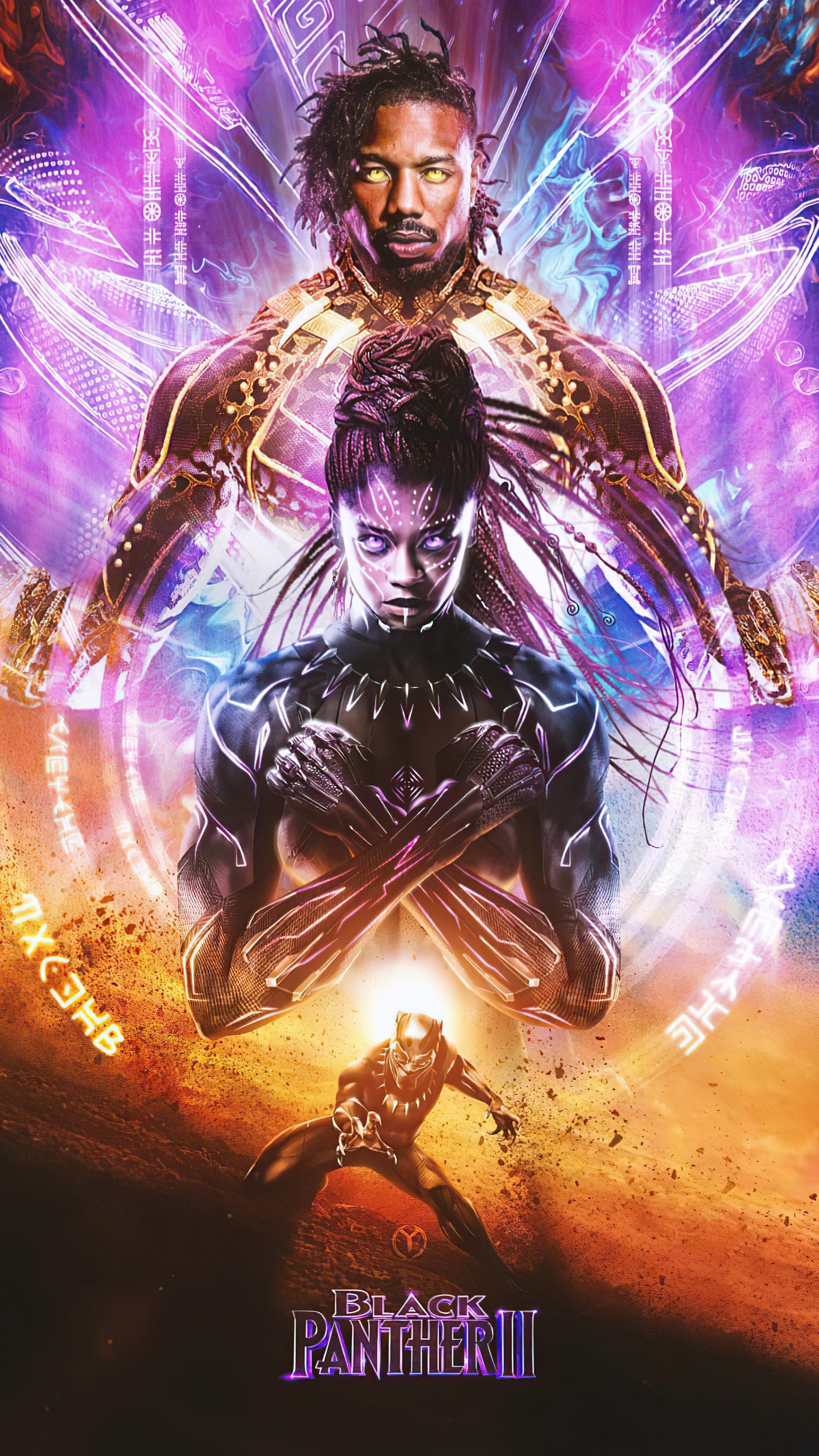 2160x3840 black panther 2022 movies, movies, hd, 4k, artstation Gallery HD Wallpaper