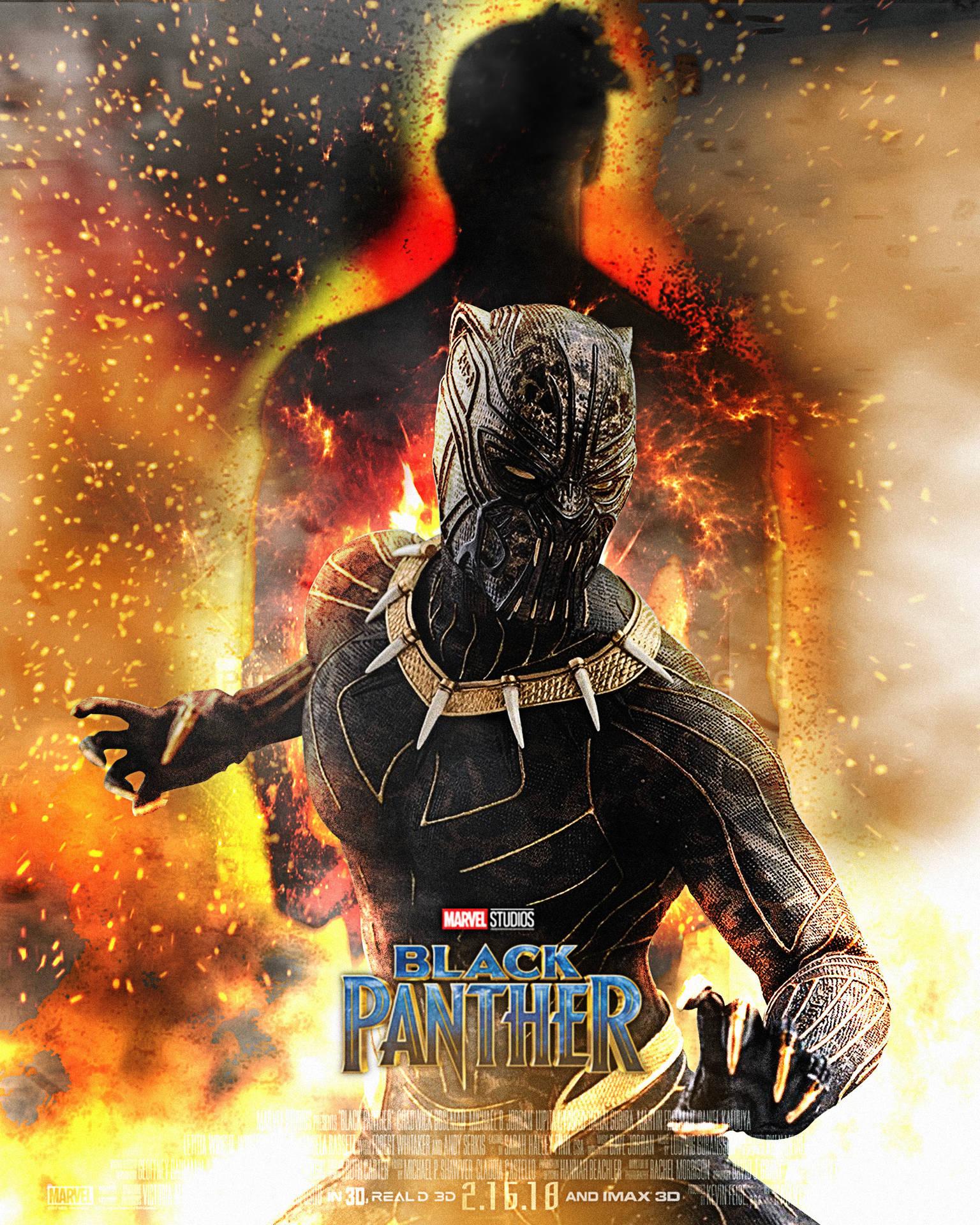 1536x1920 Download Black Panther Killmonger Poster Wallpaper