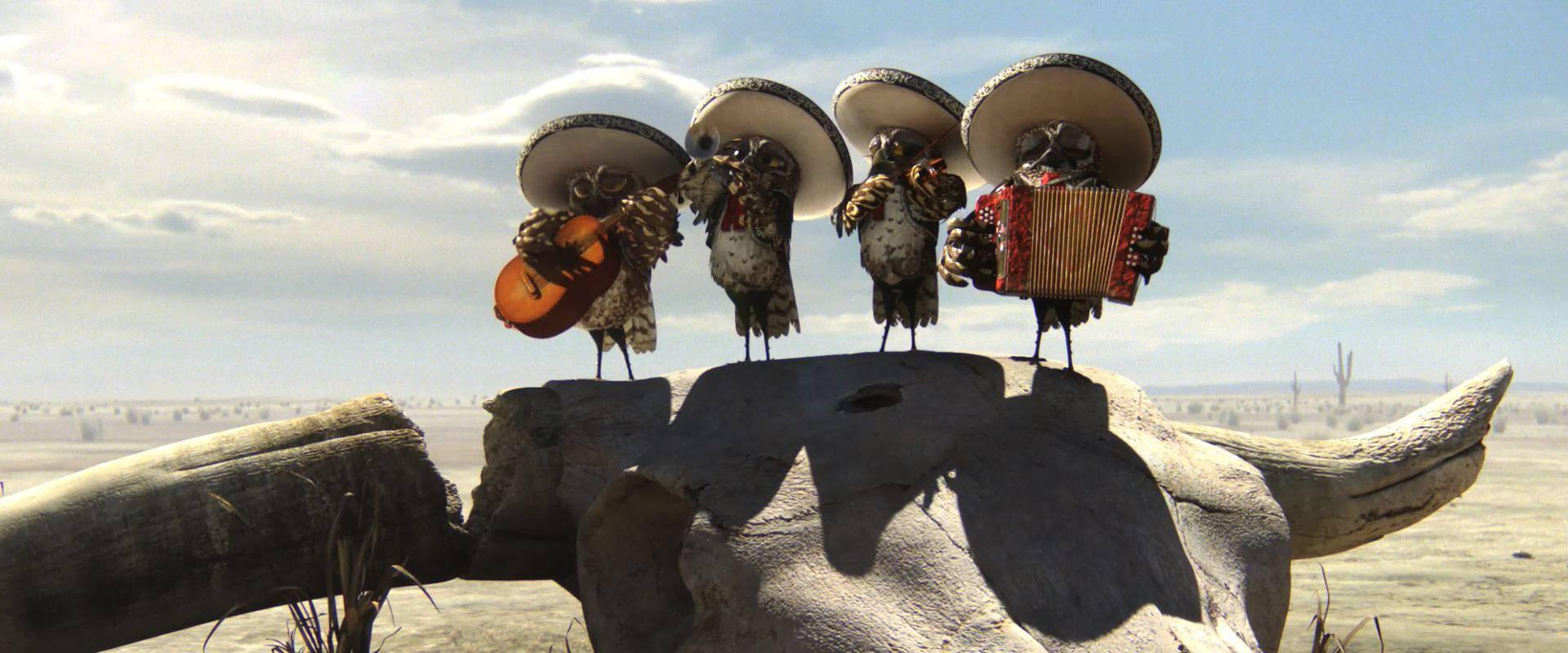 1920x800 Download Chicano Mariachi Band In Rango Wallpaper
