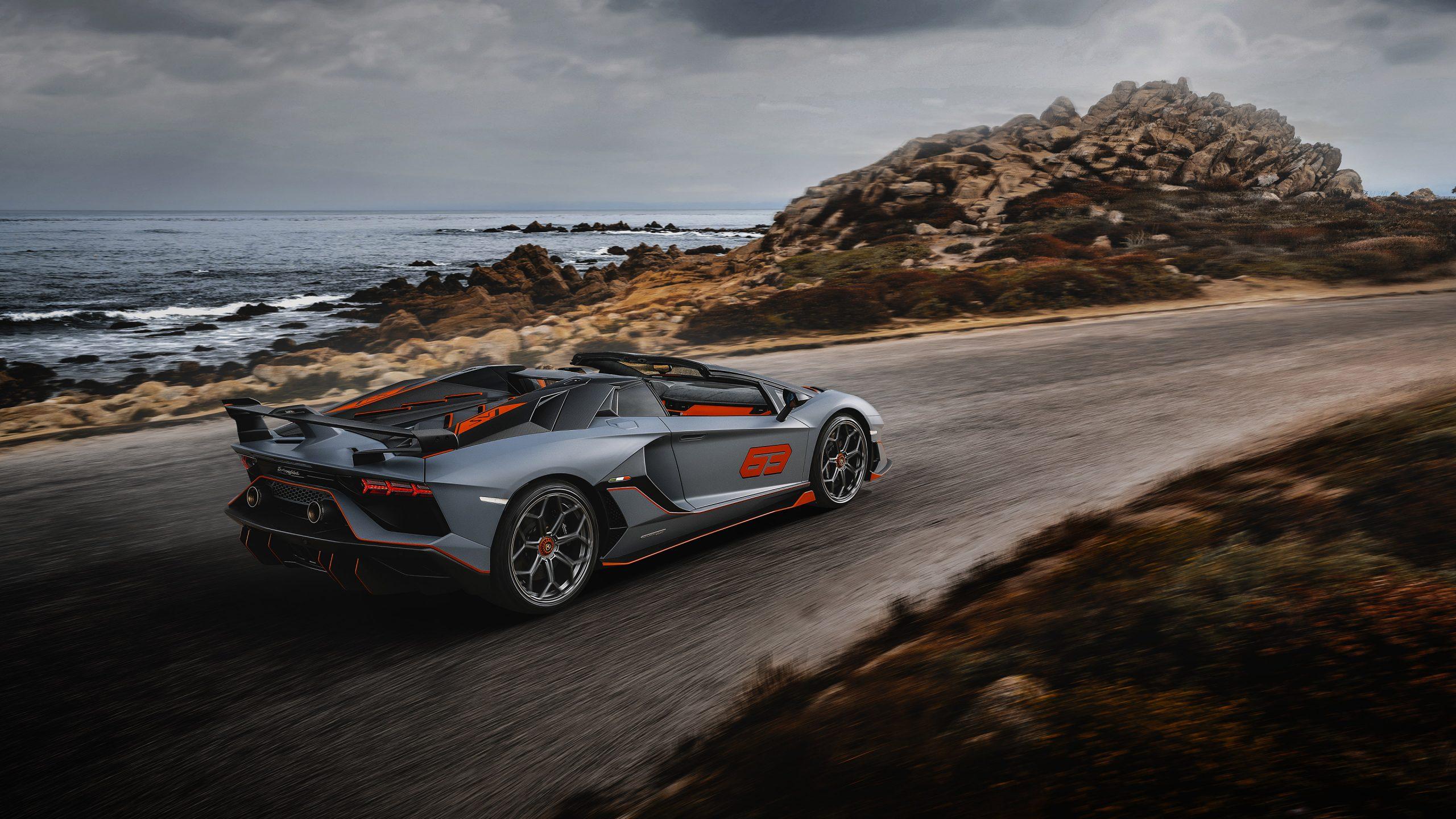 2560x1440 Lamborghini Aventador SVJ Roadster 63 Wallpaper