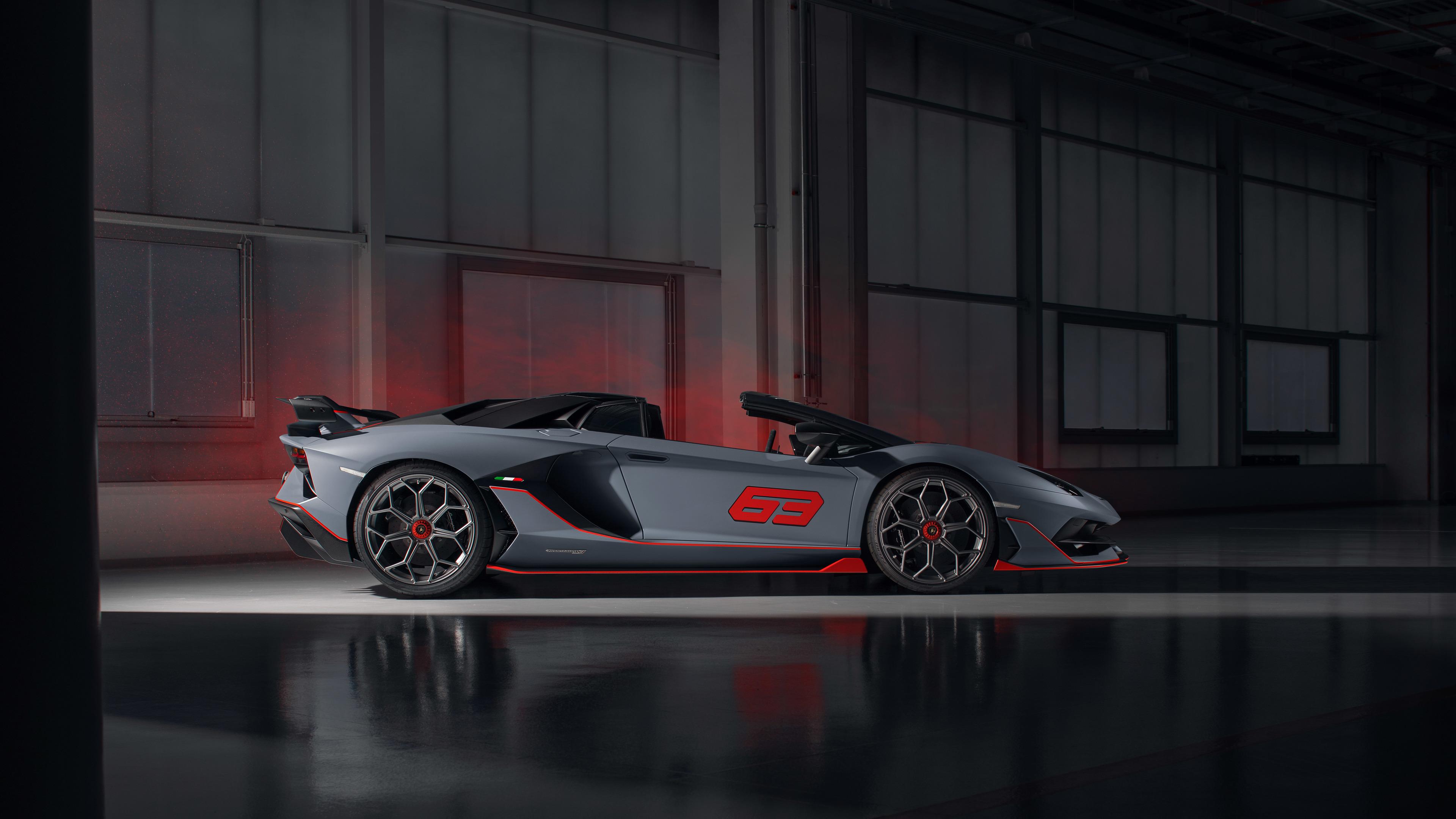 3840x2160 Wallpaper 4k 2020 Lamborghini Aventador SVJ 63 Roadster Wallpaper