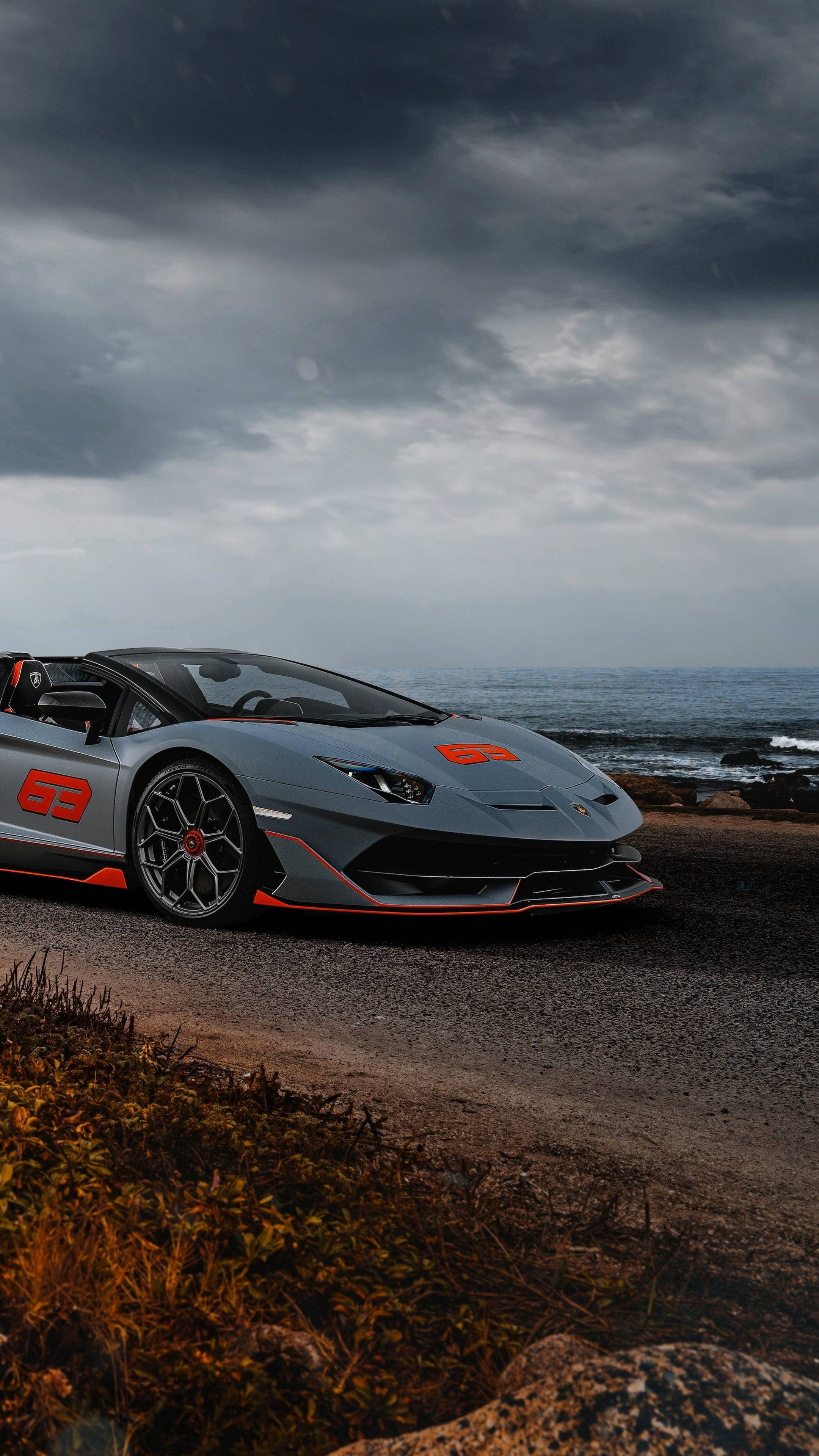 2160x3840 Lamborghini Aventador SVJ 63 Roadster 5k Sony Xperia X, XZ, Z5 Premium HD 4k Wallpaper, Image, Background, Photo and Picture