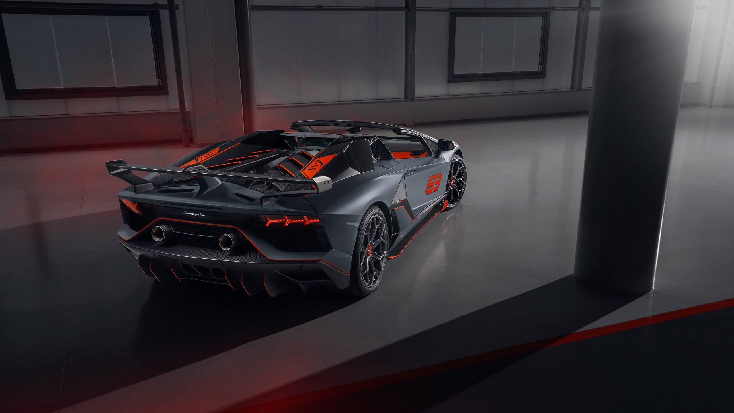 2560x1440 Lamborghini Aventador SVJ Roadster 63 Wallpaper