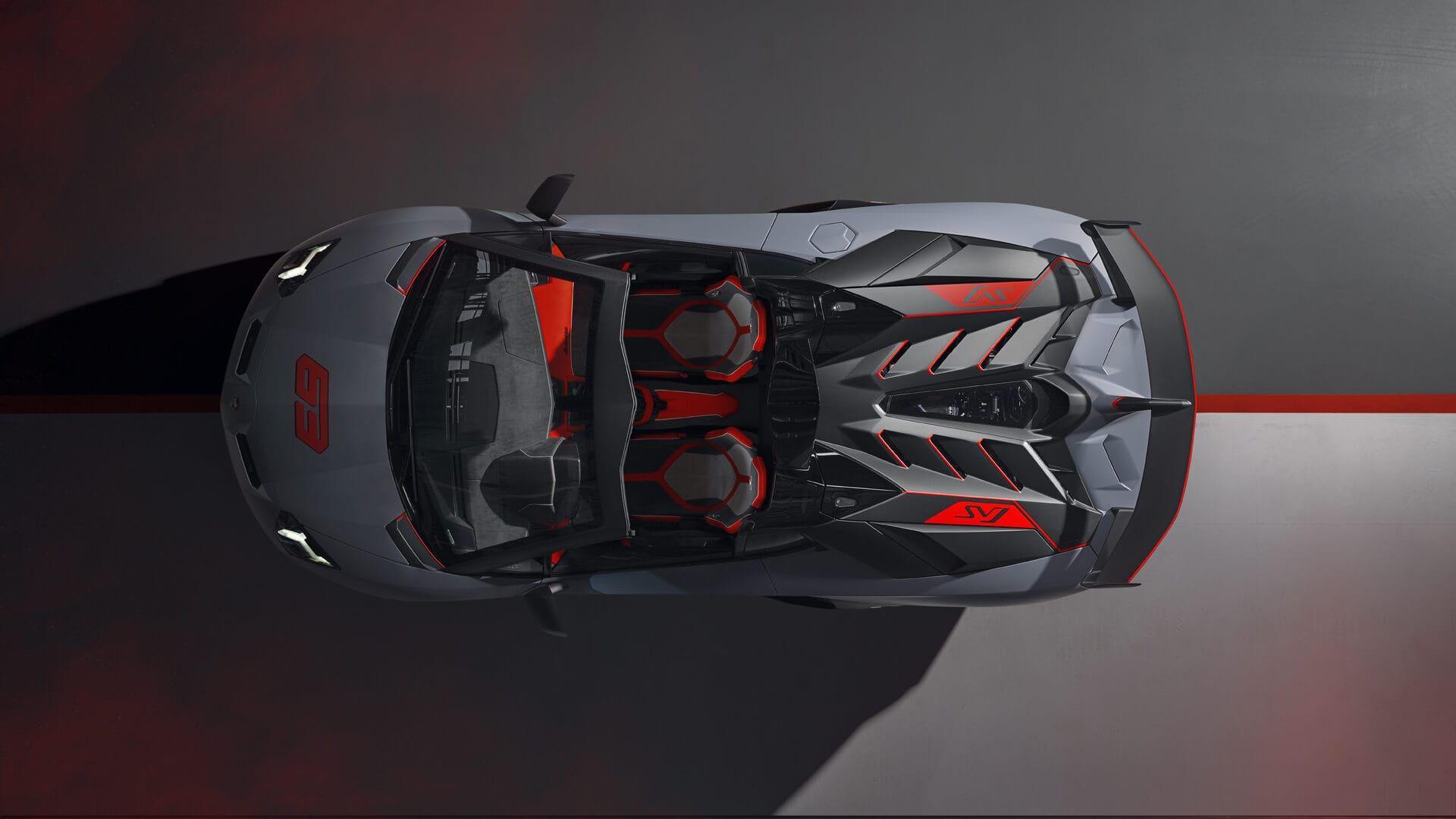 1920x1080 Lamborghini Aventador's Curtain Call Is the SVJ63 Roadster