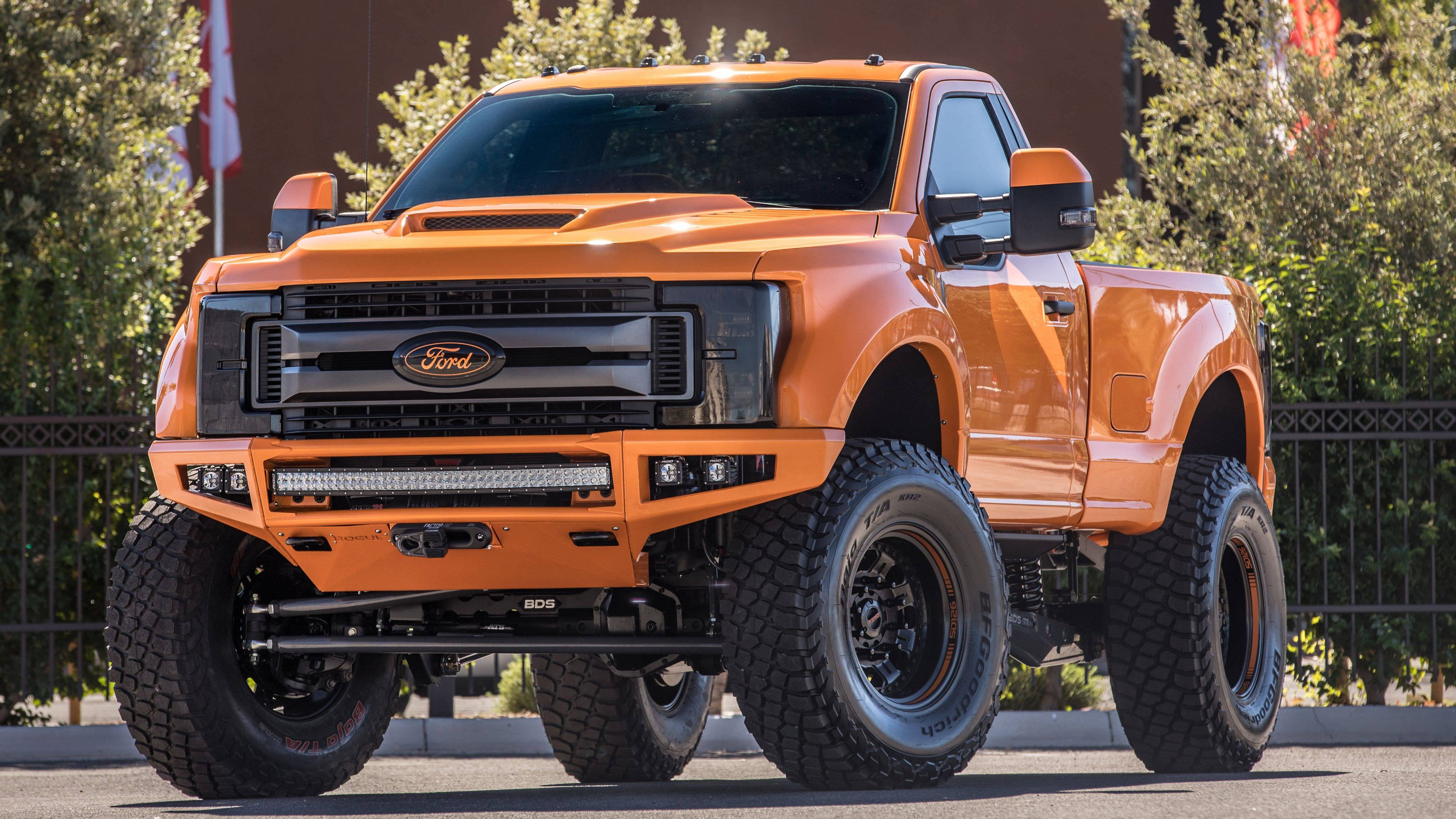 4096x2304 Download Ford F250 Wallpaper