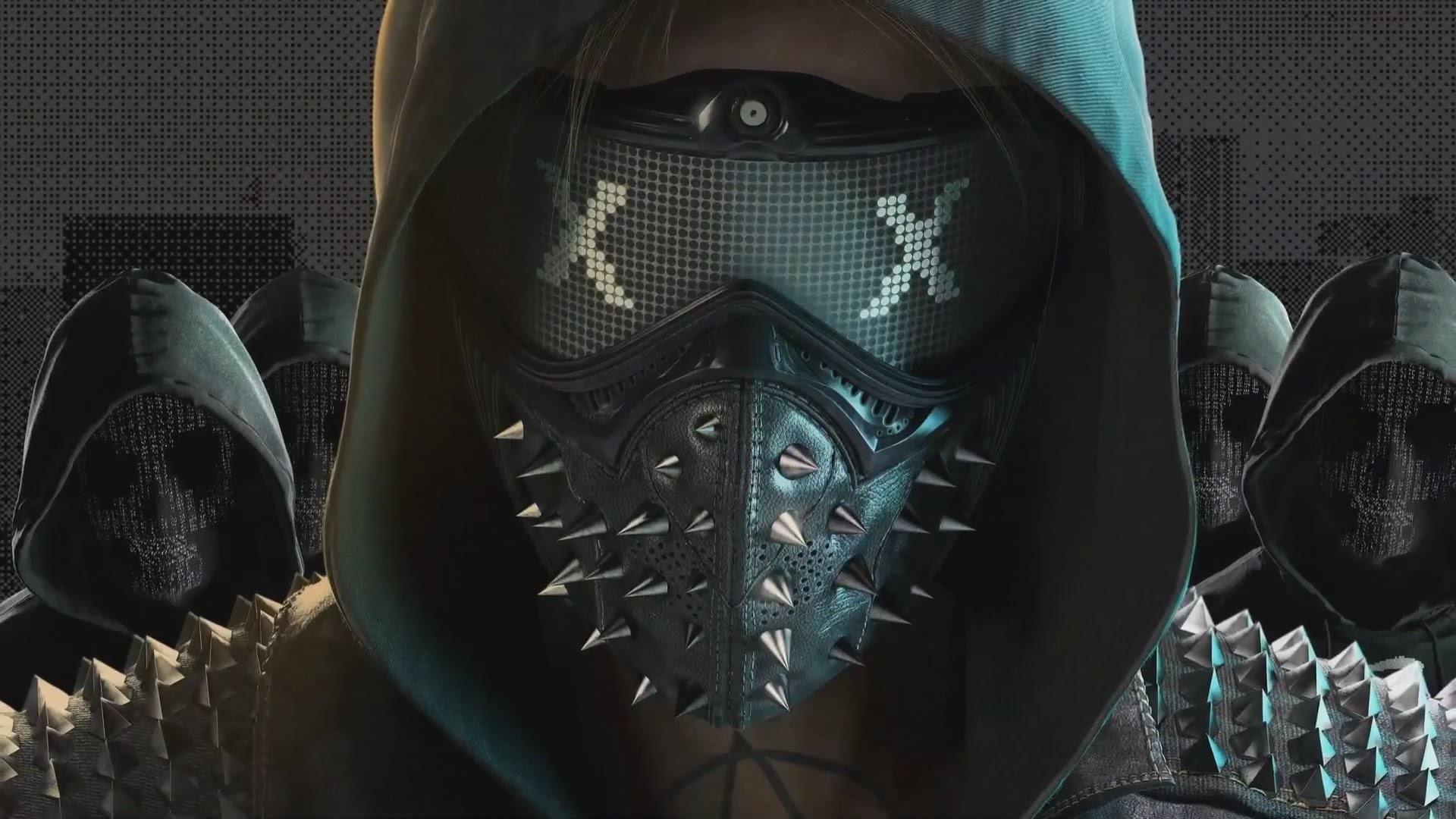 1920x1080 Wrench Watch Dogs 2 Game Mask Wallpaper