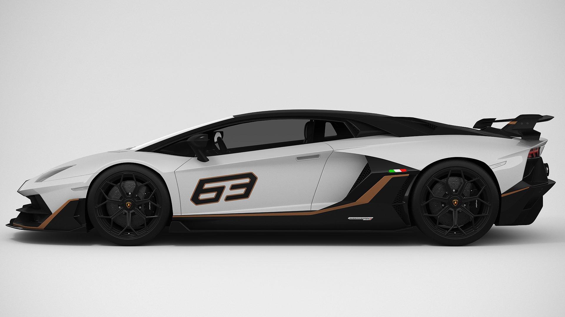1920x1080 Lamborghini Aventador SVJ 63