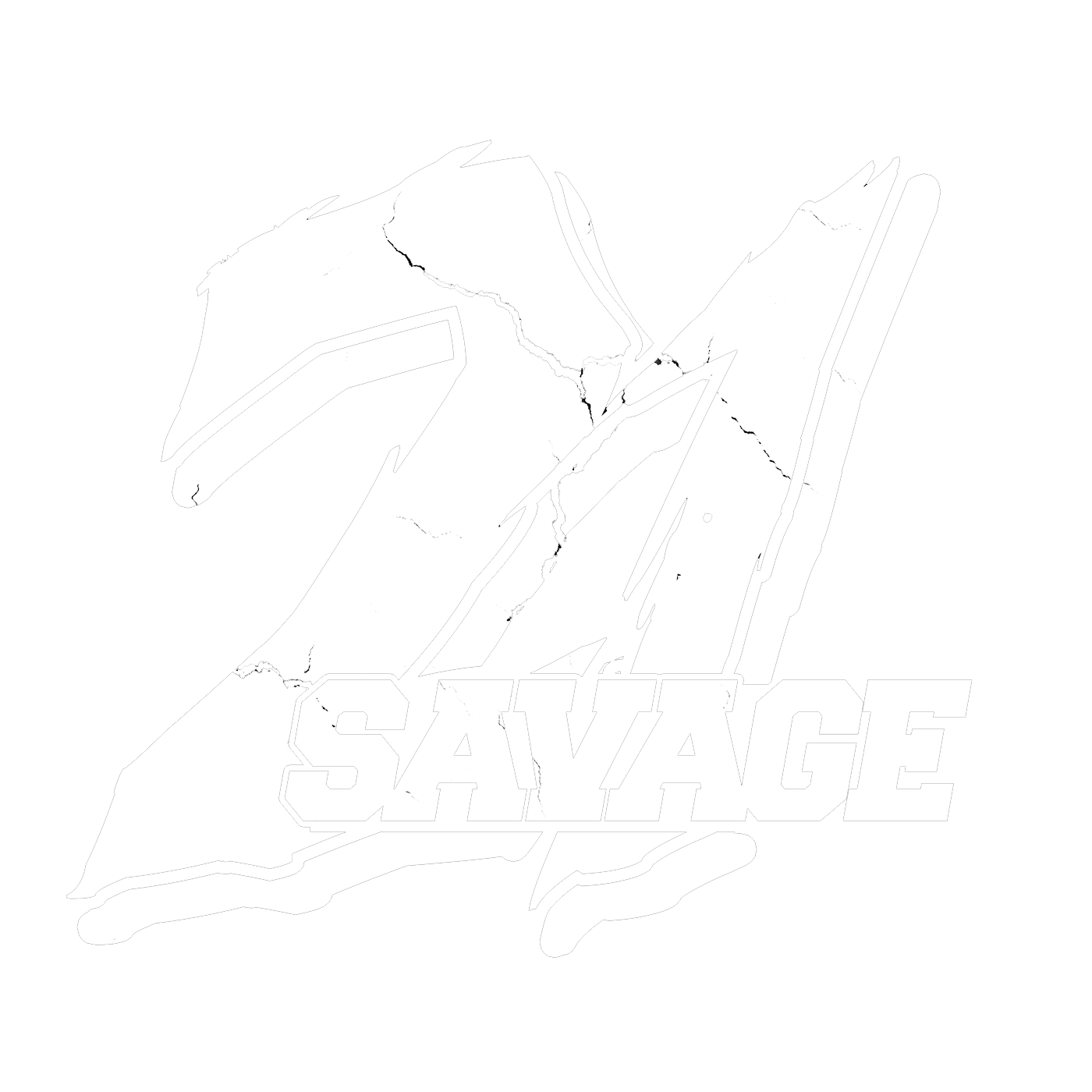 1400x1400 Savage Word Wallpaper