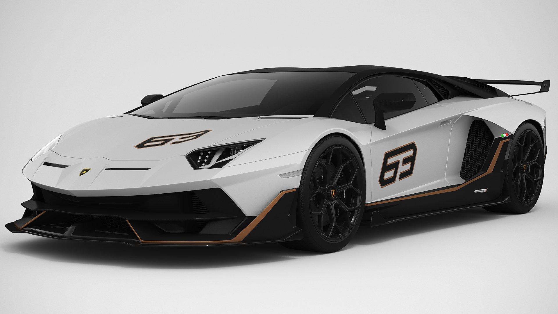 1920x1080 Lamborghini Aventador SVJ 63