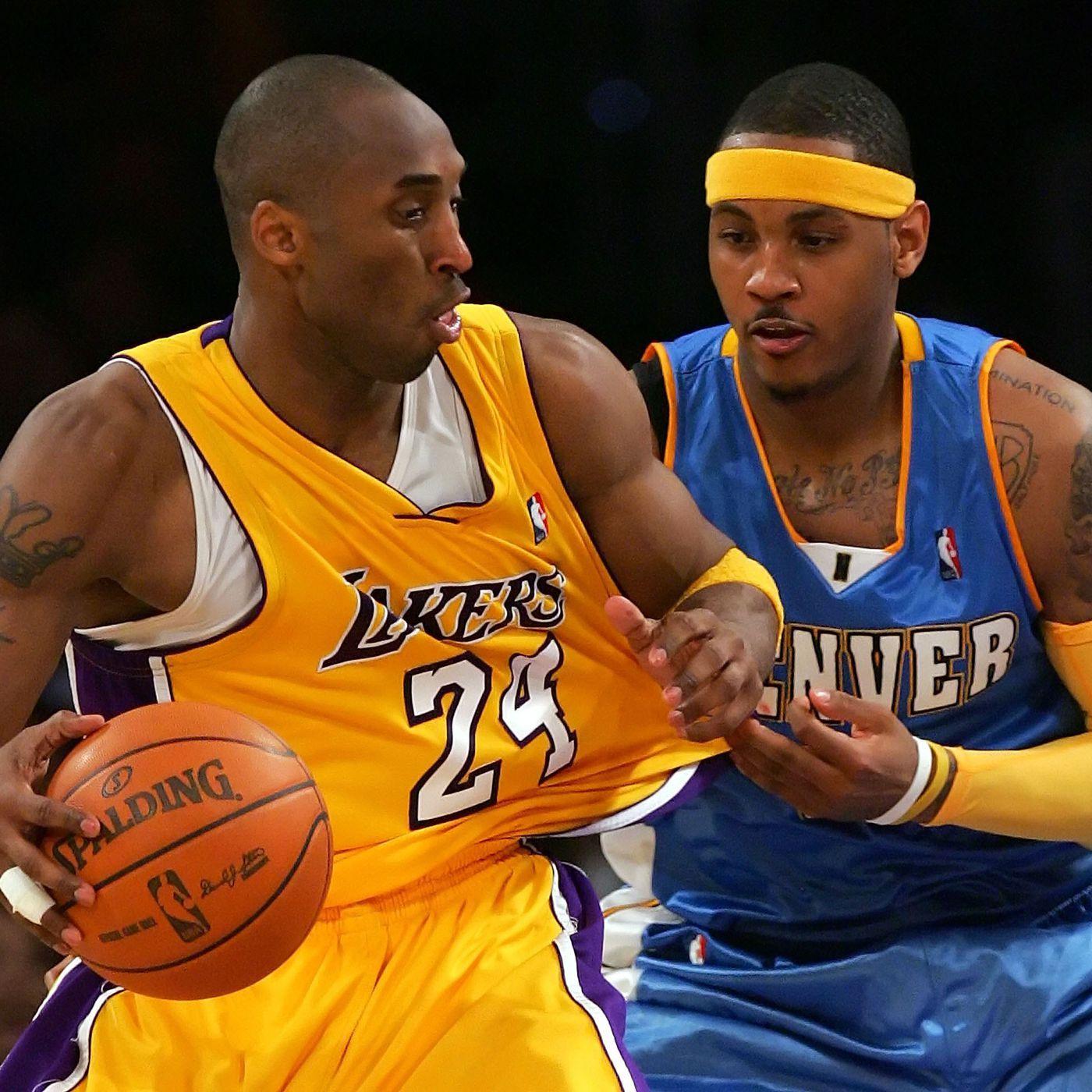 1400x1400 Kobe vs Melo Wallpaper
