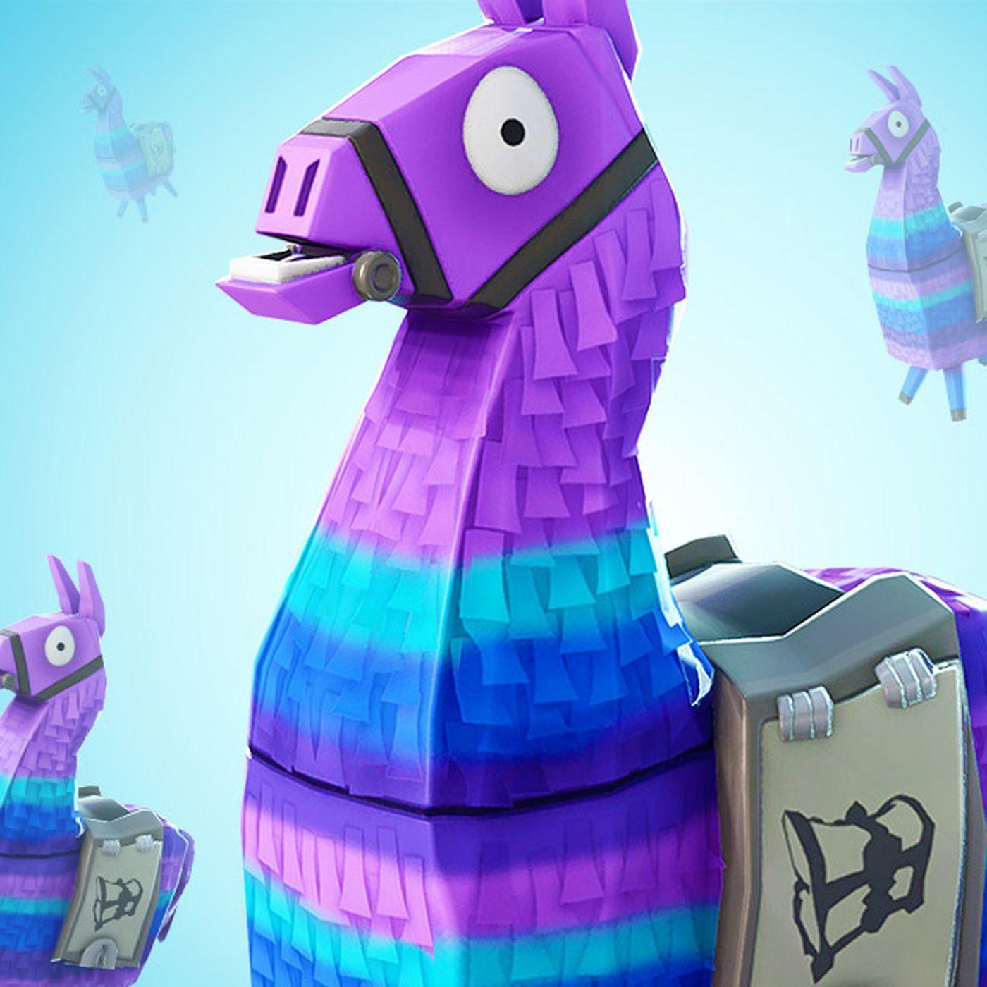 1400x1400 Fortnite Lama Desktop Wallpaper