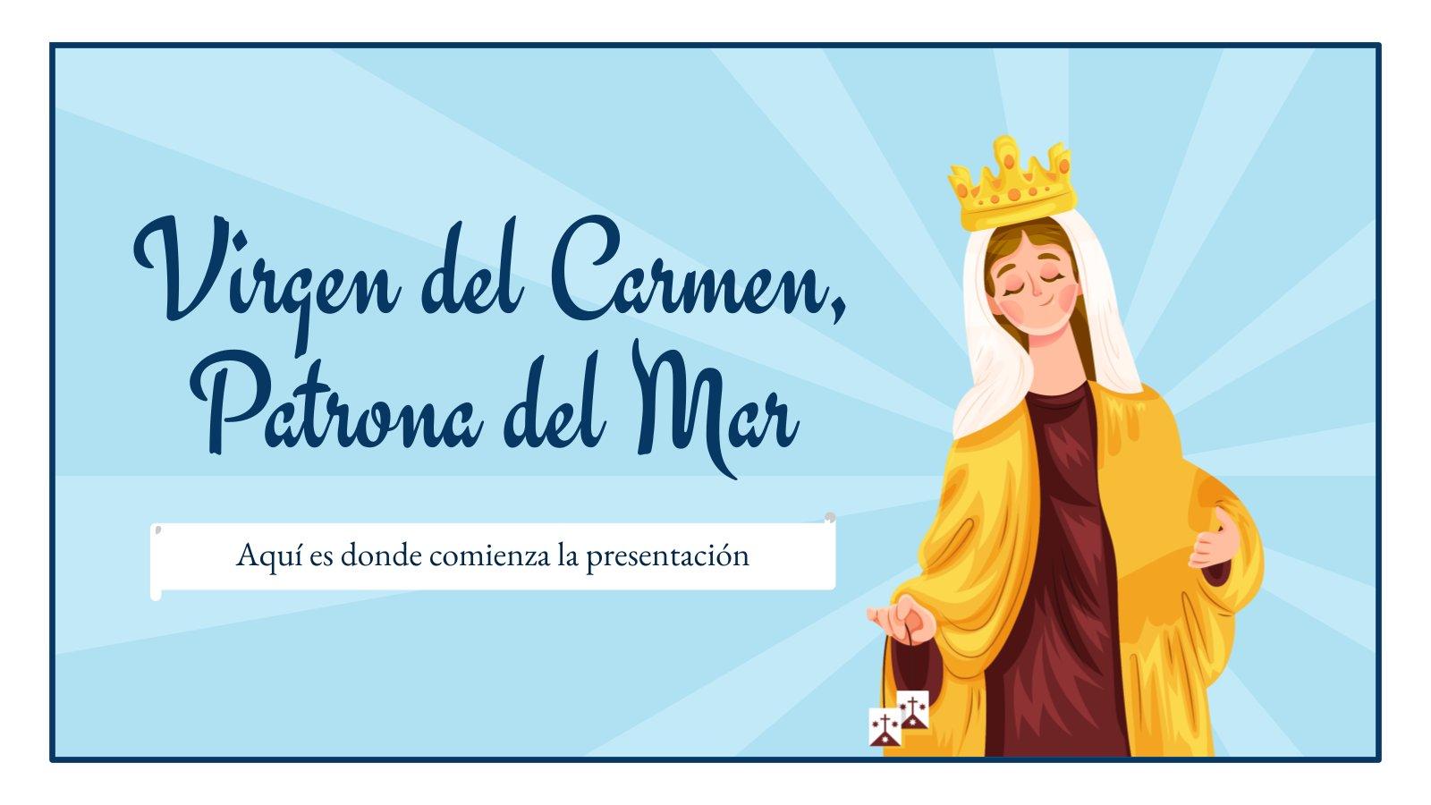 1600x900 Virgen del Carmen Festivities. Google Slides & PowerPoint