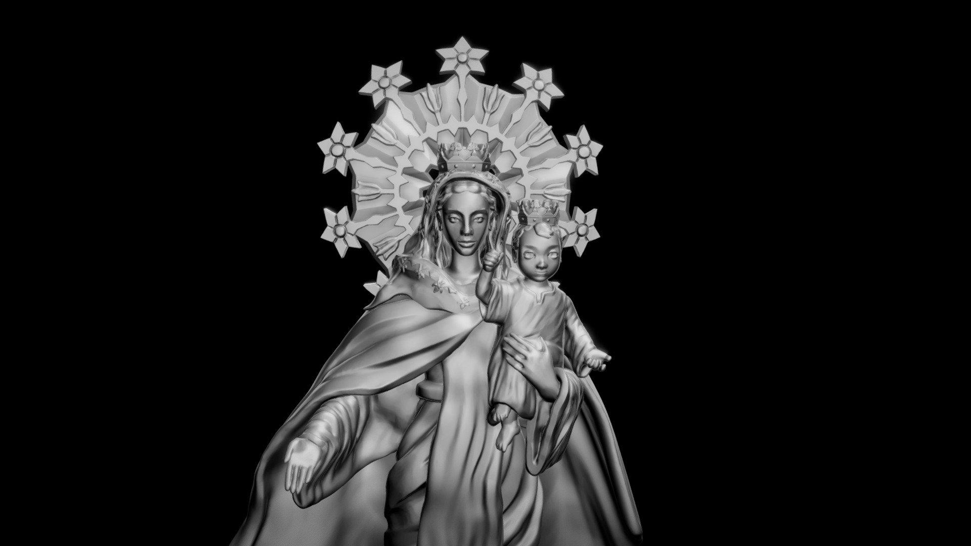 1920x1080 Virgen Maria del Carmen Royalty Free 3D model by Owlman [4e28e15]