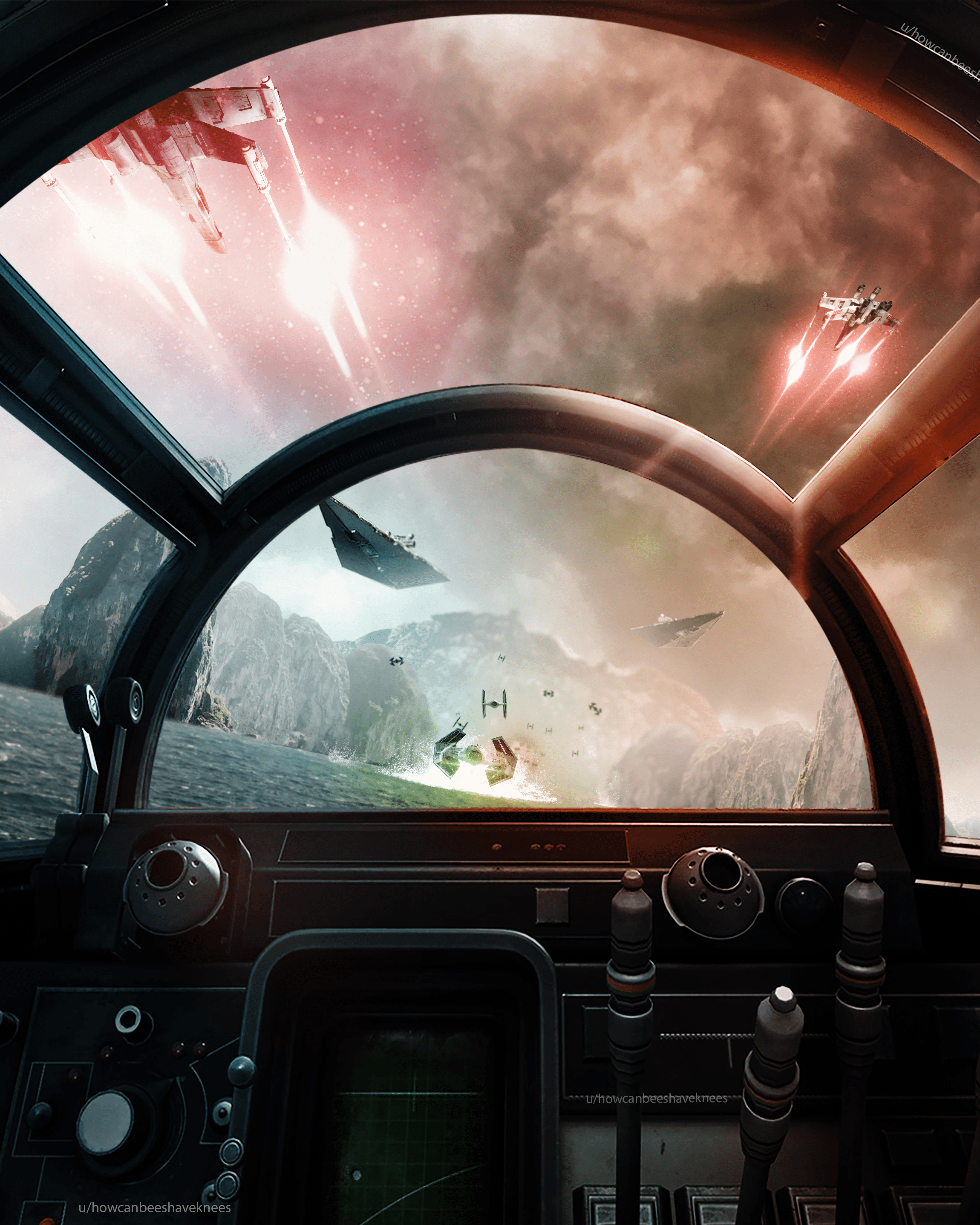 2300x2874 Pilots wanted!(Star Wars: Squadrons inspired wallpaper)