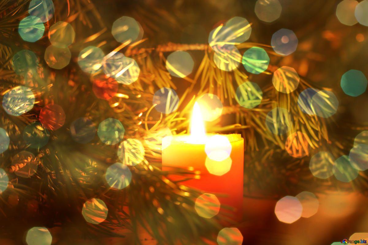 1200x800 Download free picture Christmas desktop wallpaper with candles on CC
