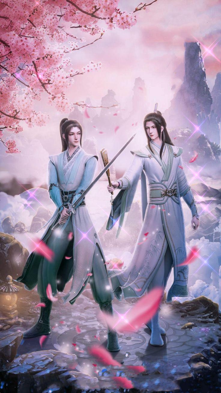 736x1308 SVSSS and HOB. Imagenes de anime amor, Arte de china, Arte de flor de cerezo