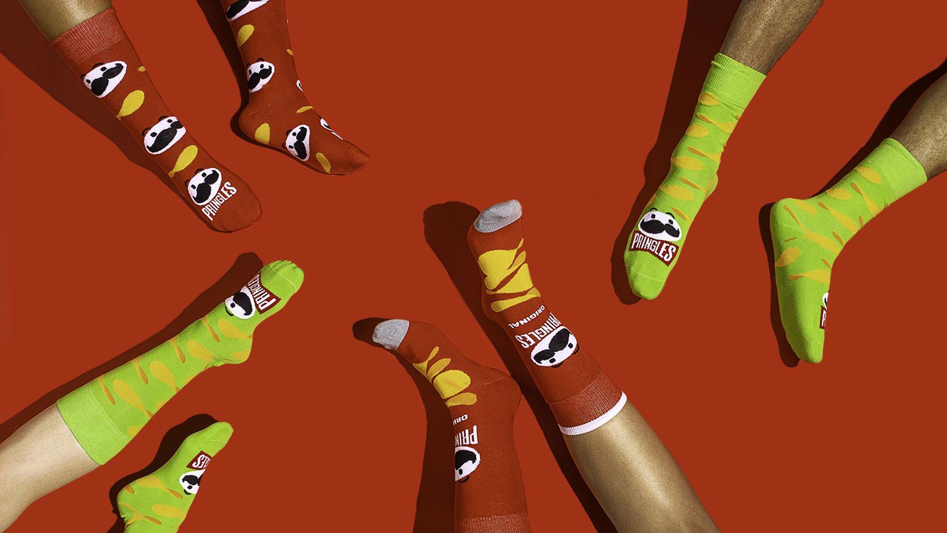 1920x1080 Pringles know you've made it to ultimate #Pringles fan status when you're rocking Mr. P on your socks