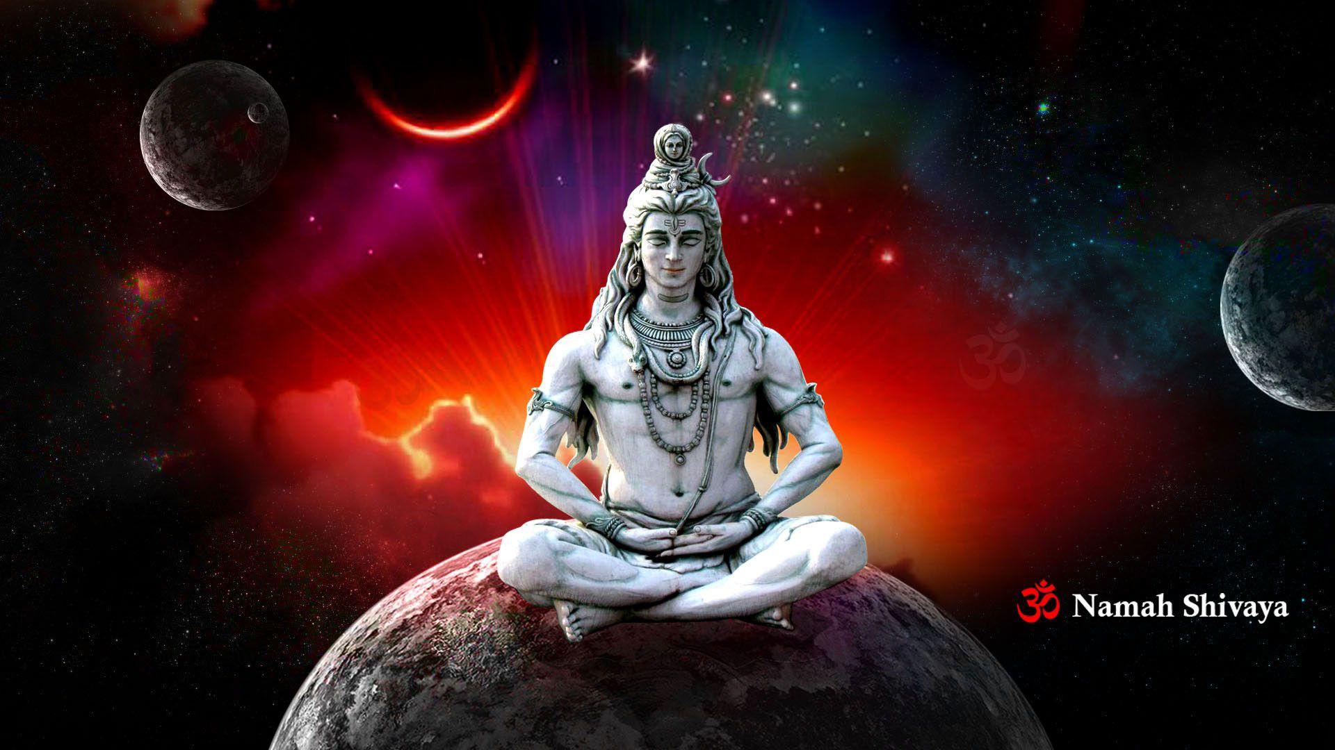 1920x1080 Desktop Shiv God Wallpaper