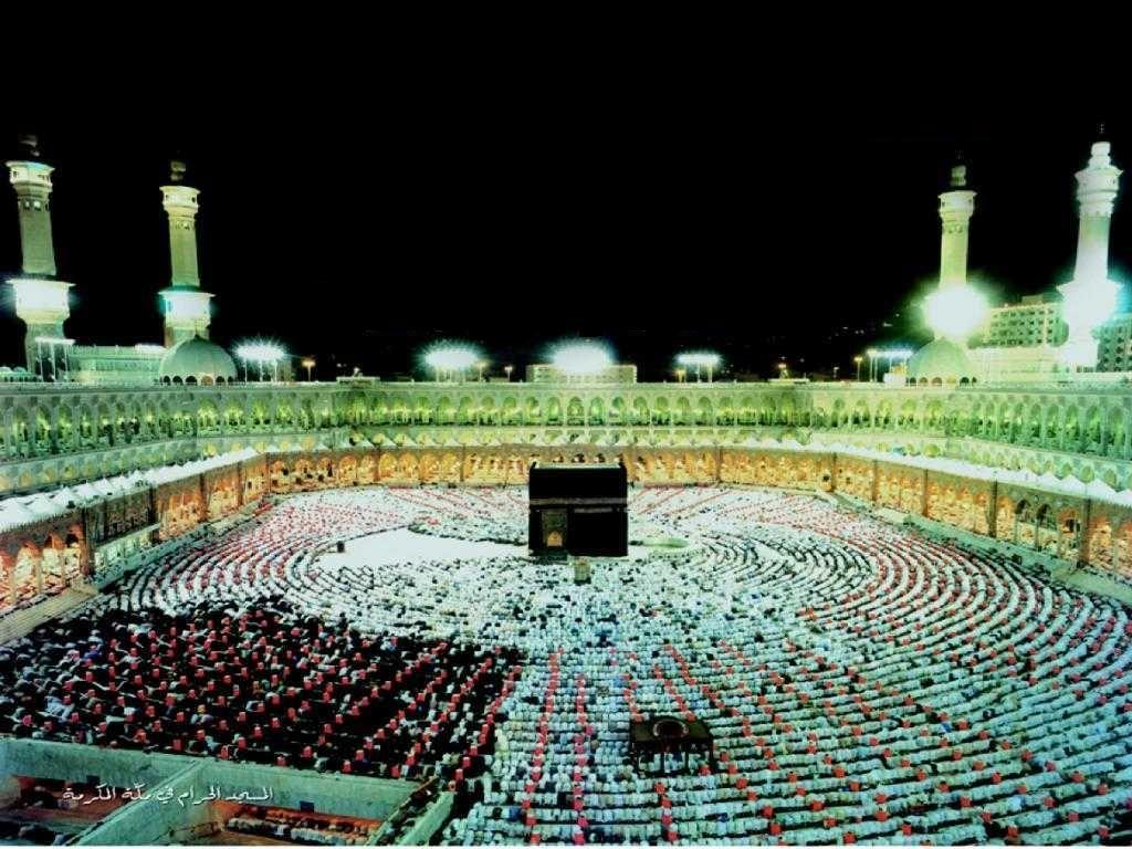 1024x768 hình nền atole: Hình nền HD Mekkah