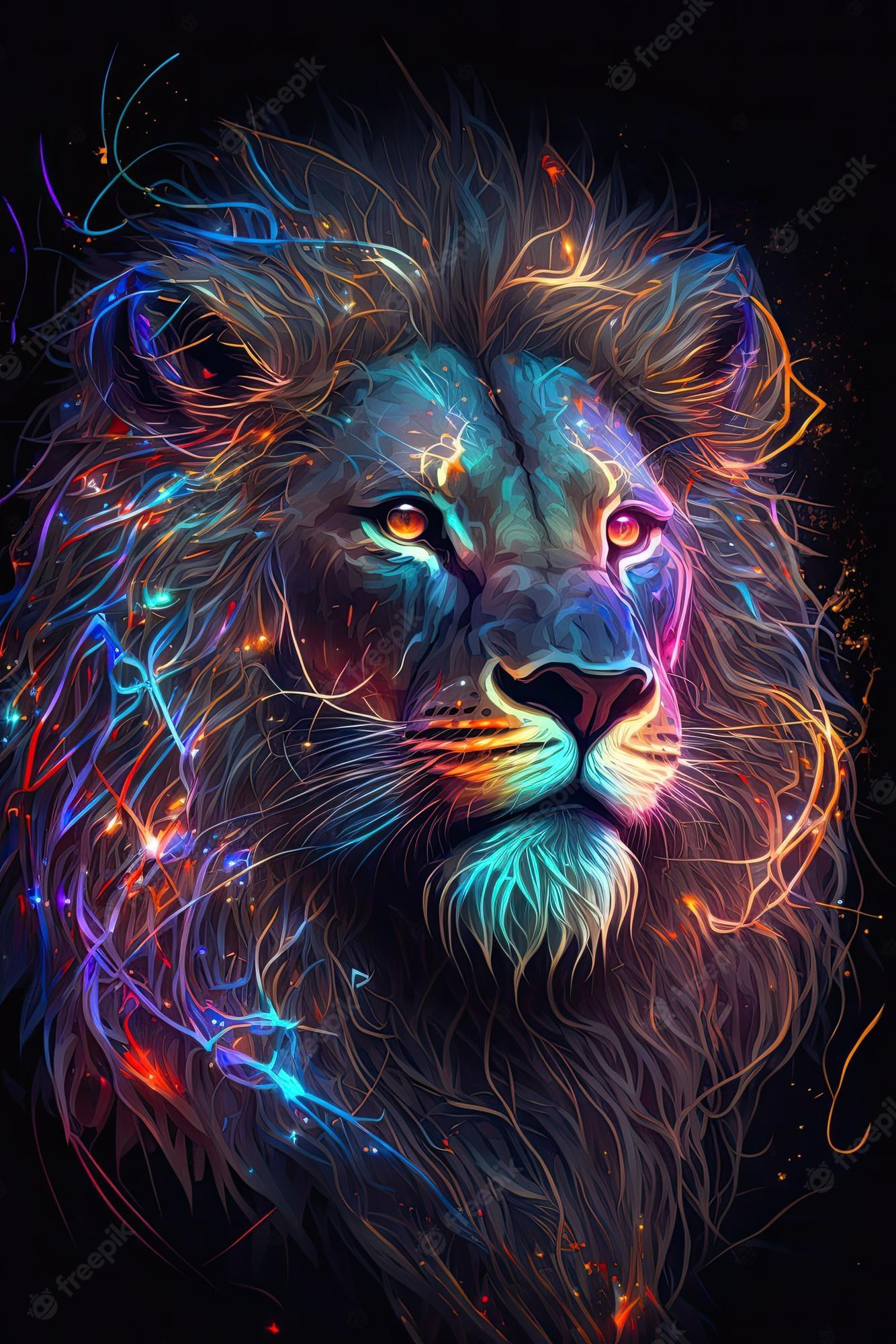 Lion Amoled Wallpapers - Top Free Lion Amoled Backgrounds - WallpaperAccess