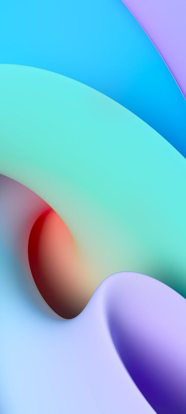 736x1635 Redmi 10 Stock Wallpaper