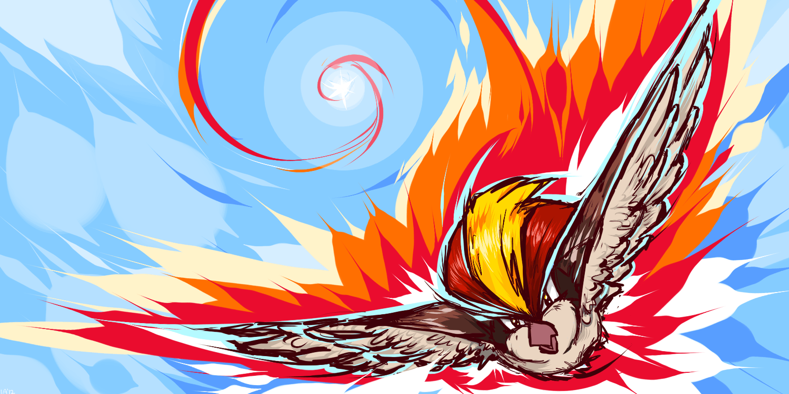 1600x800 Pidgeot Wallpaper