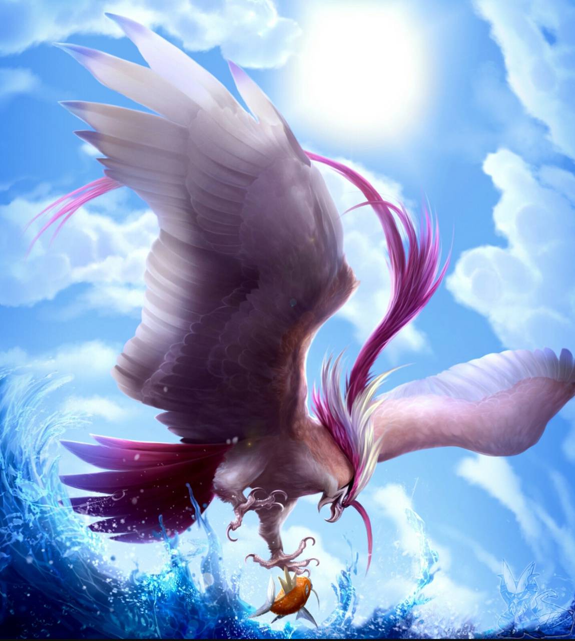 1149x1280 Mega Pidgeot Wallpaper